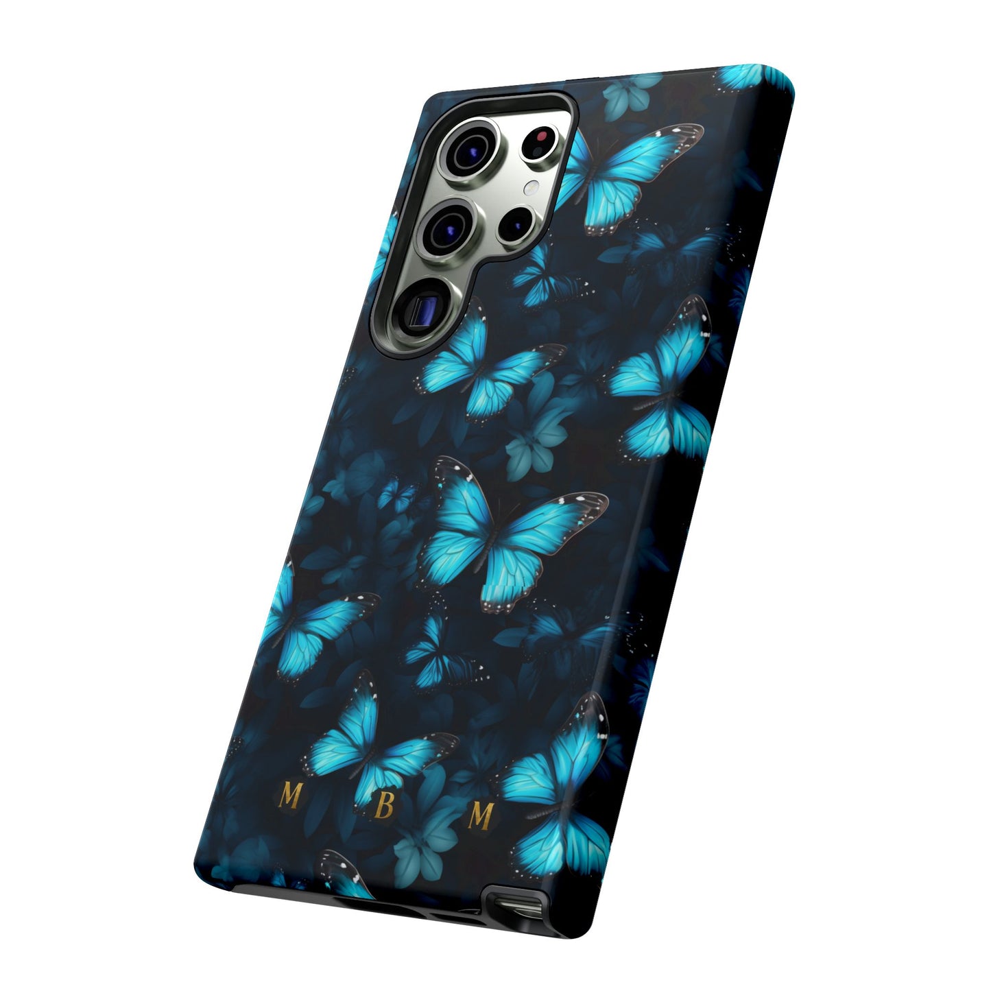 Blue Butterflies Samsung Galaxy S Tough Case