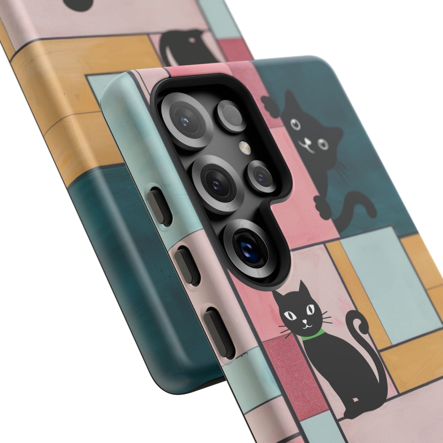 Block Cats Samsung Galaxy S Tough Case