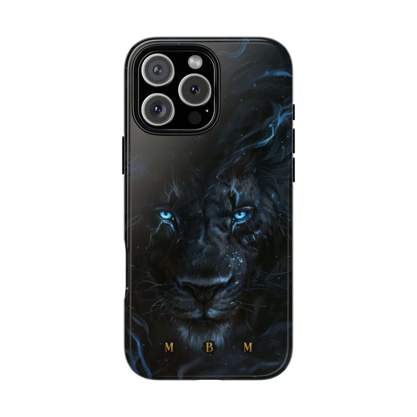 Black Lion iPhone Tough Case