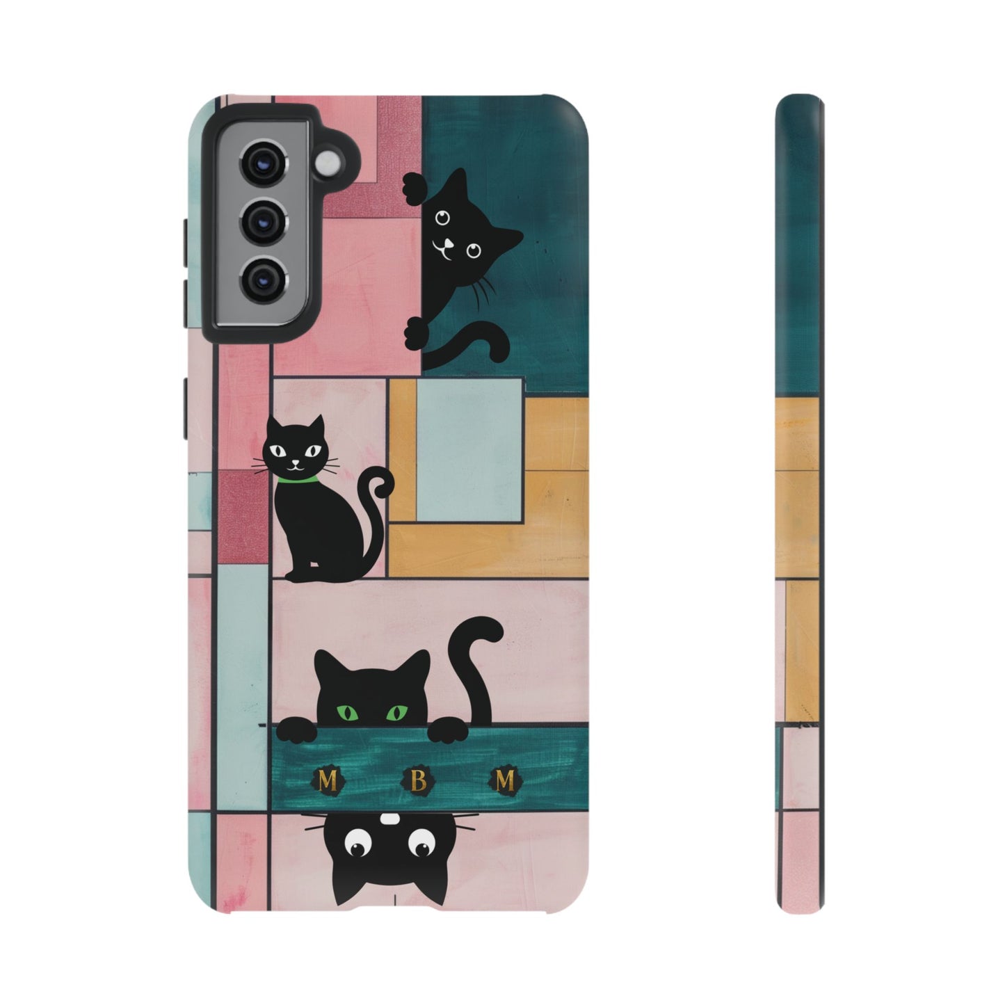 Block Cats Samsung Galaxy S Tough Case