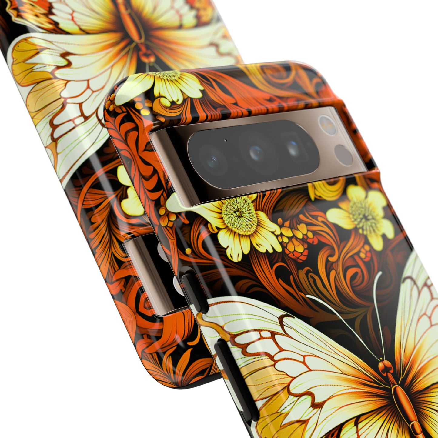 Vintage Orange Google Pixel Tough Case