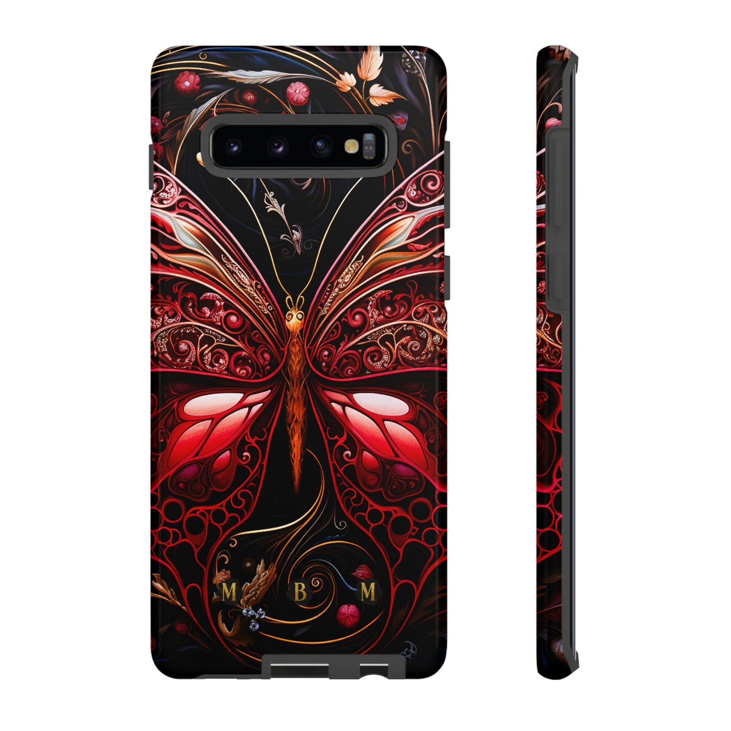 Red Butterfly Samsung Galaxy S Tough Case