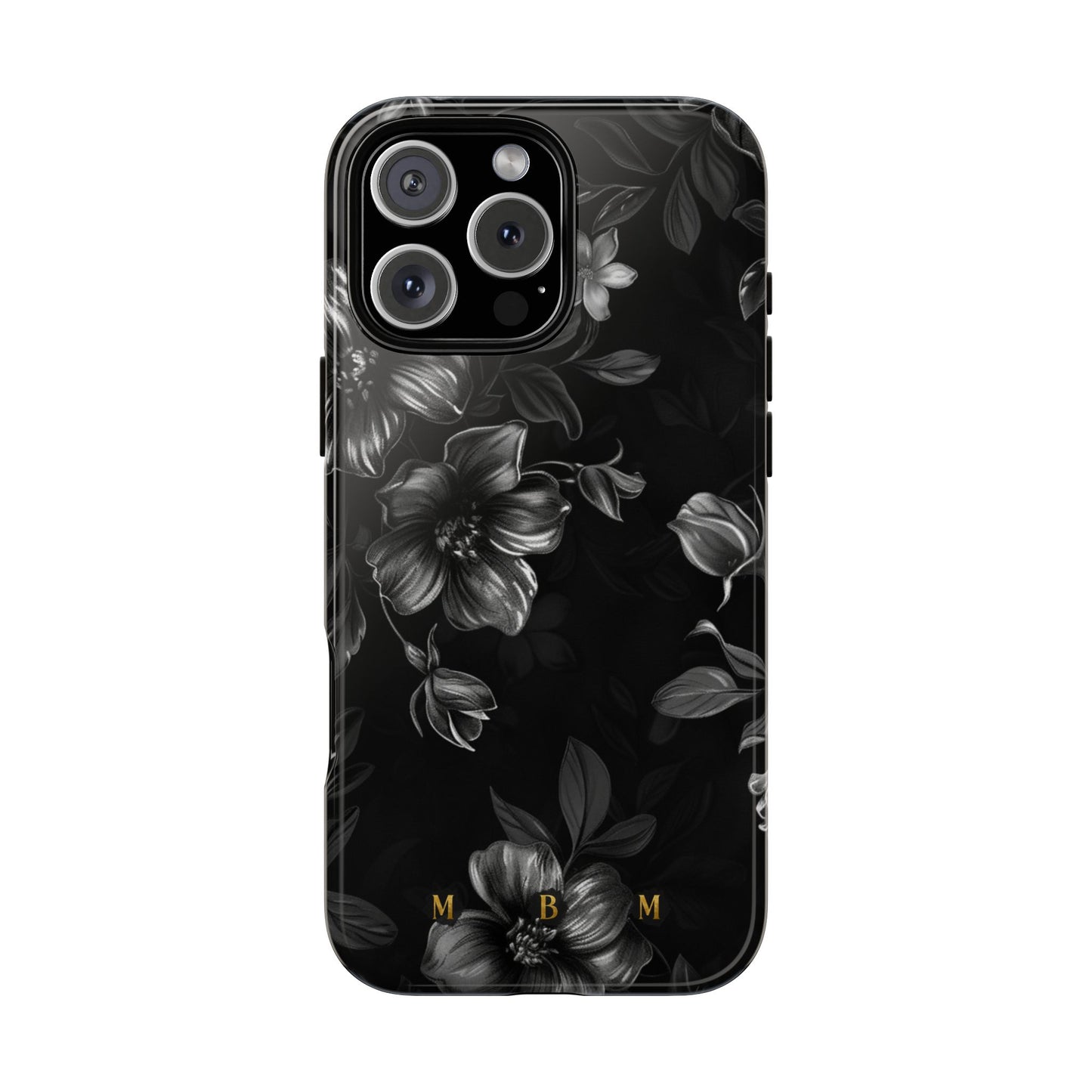 Midnight Flora iPhone Tough Case