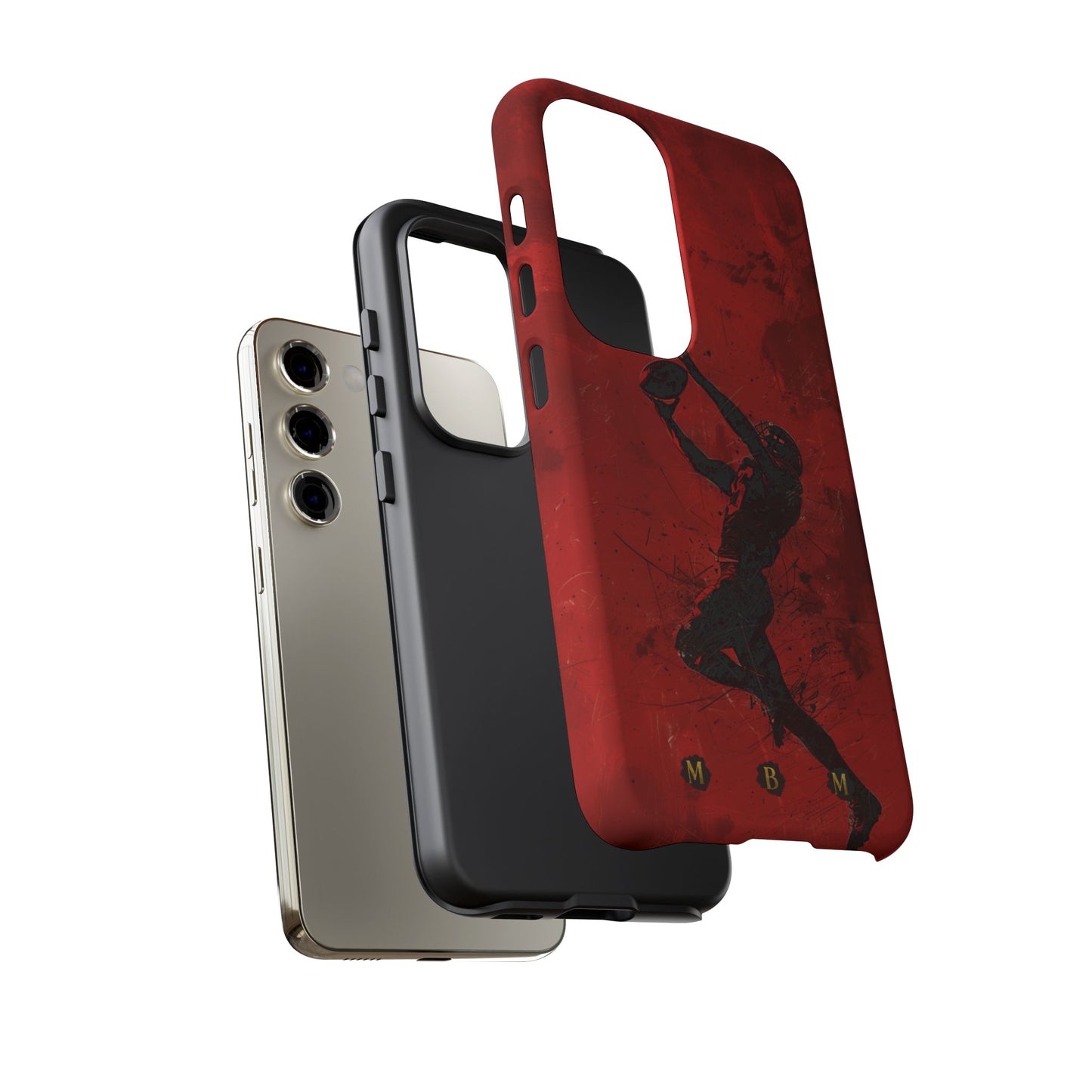 Red 1st & 10 Samsung Galaxy S Tough Case