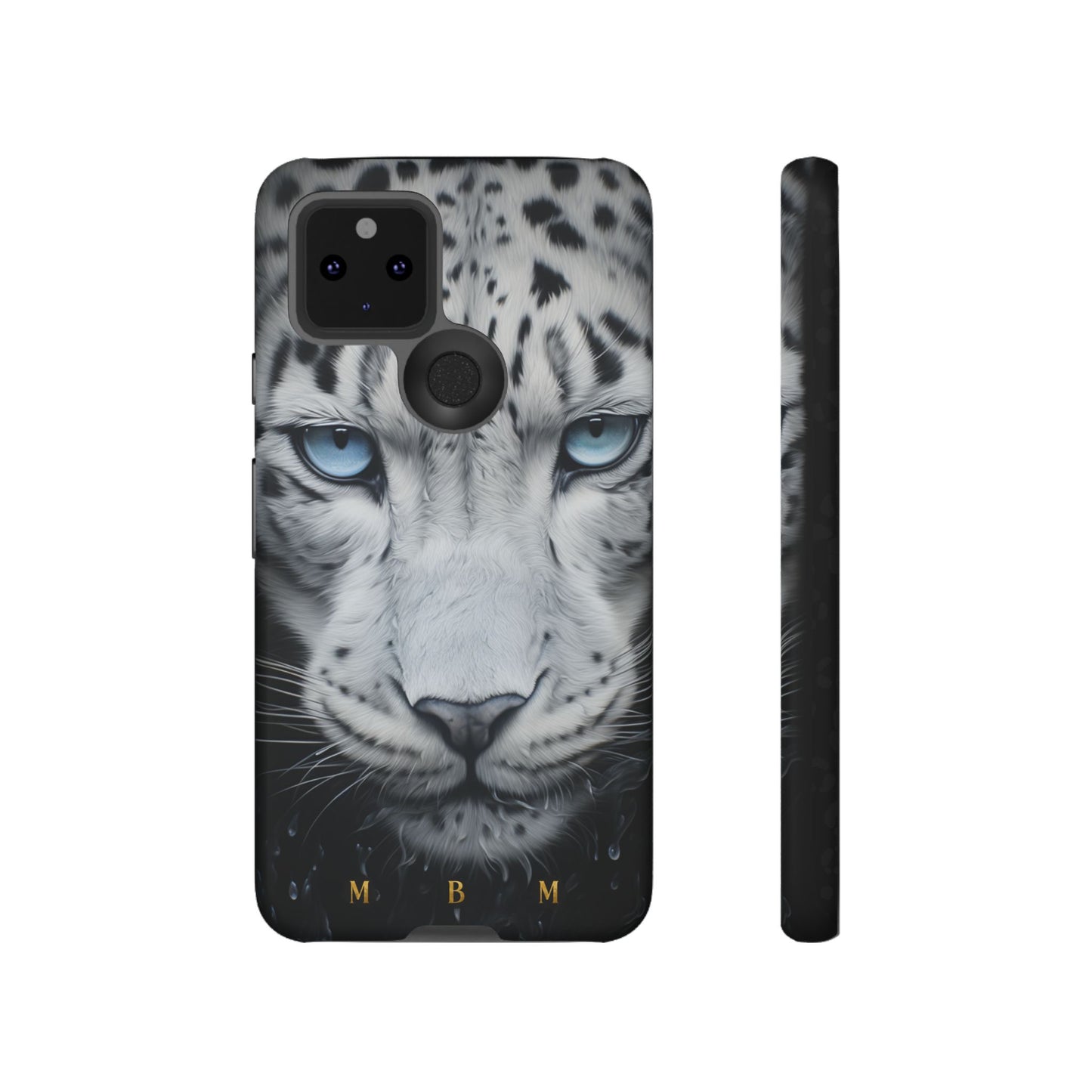 White Leopard Google Pixel Tough Case