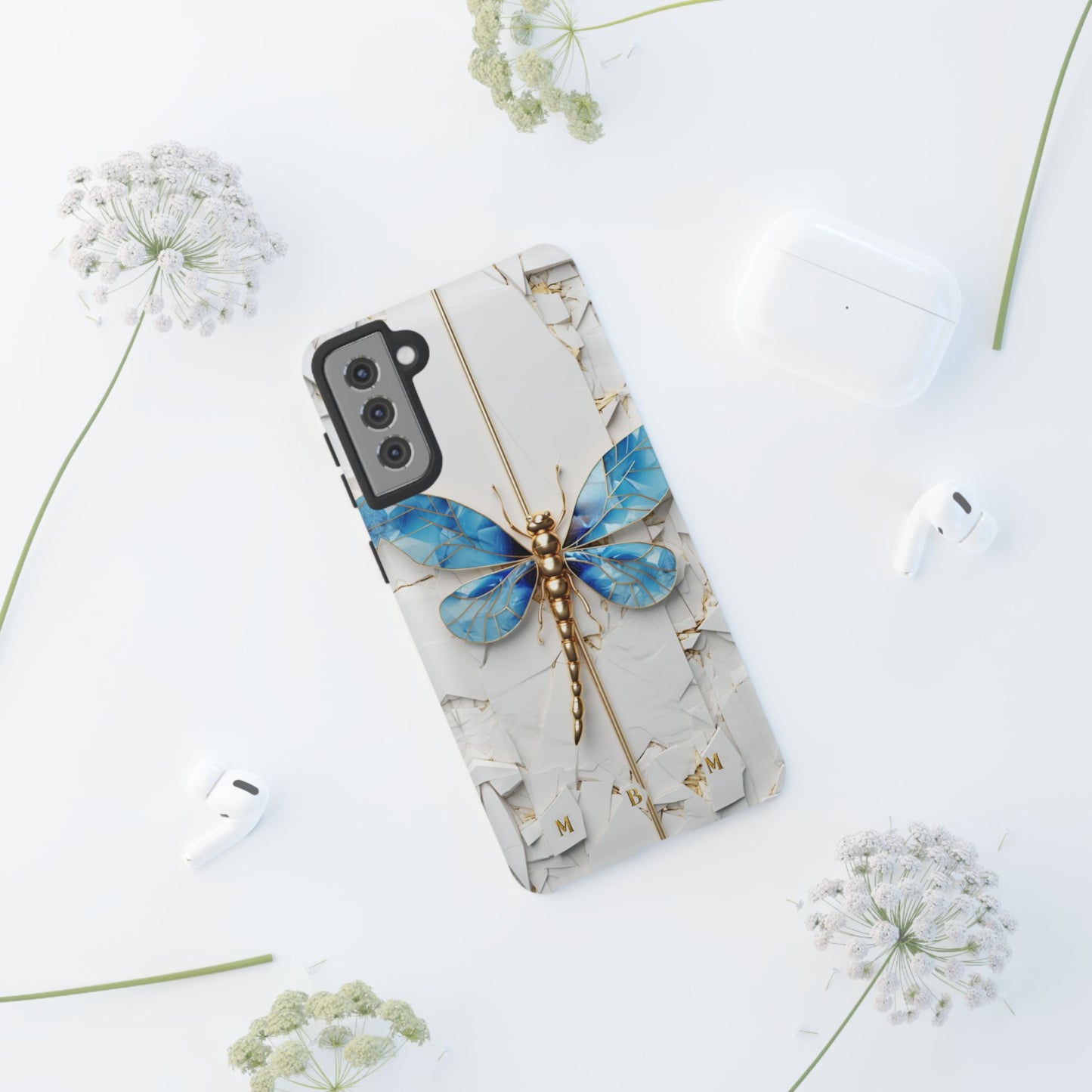 Dragonfly Blue Samsung Galaxy S Tough Case
