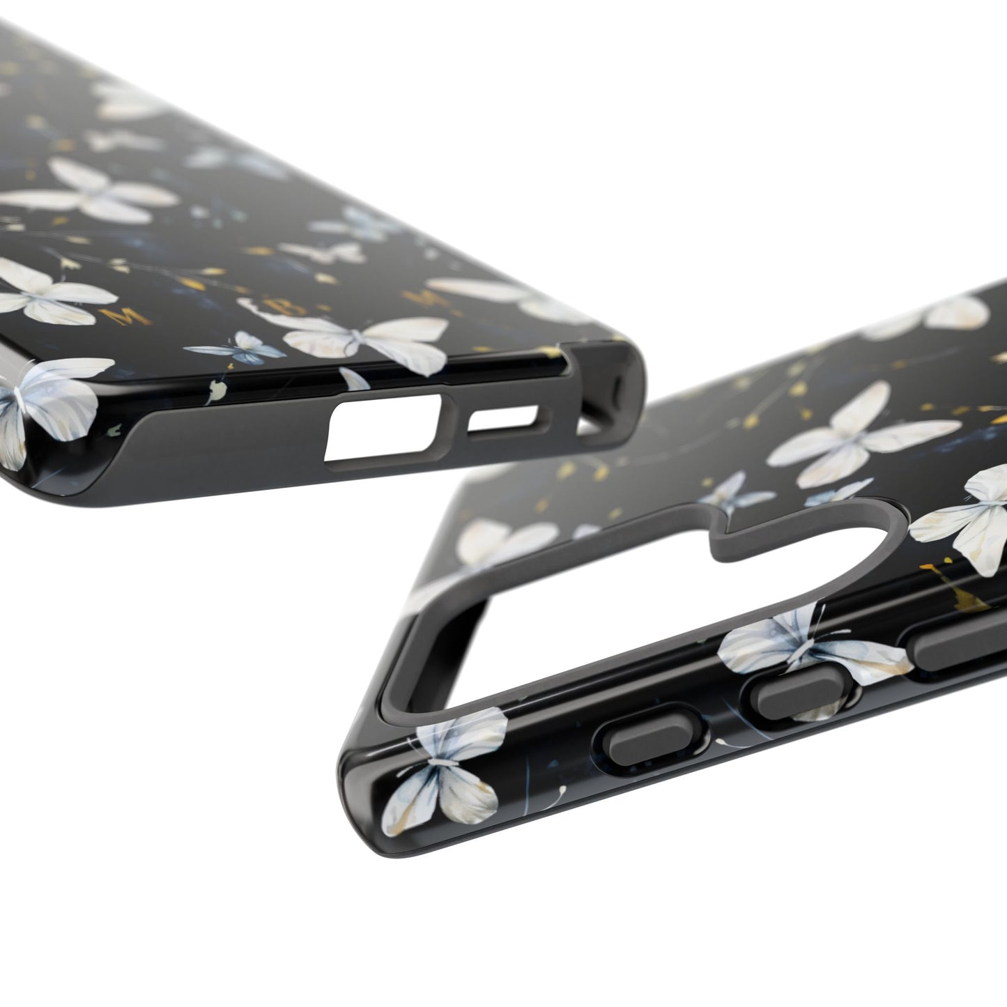 White Butterflies Samsung Galaxy S Tough Case