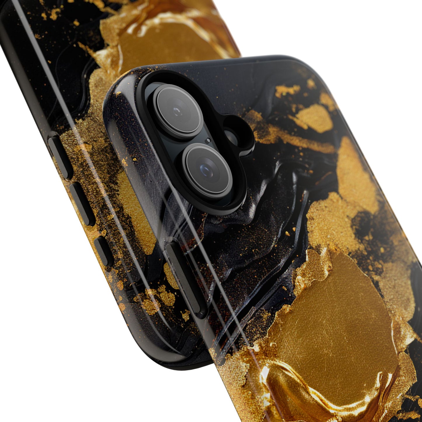 Black Gold iPhone Tough Case