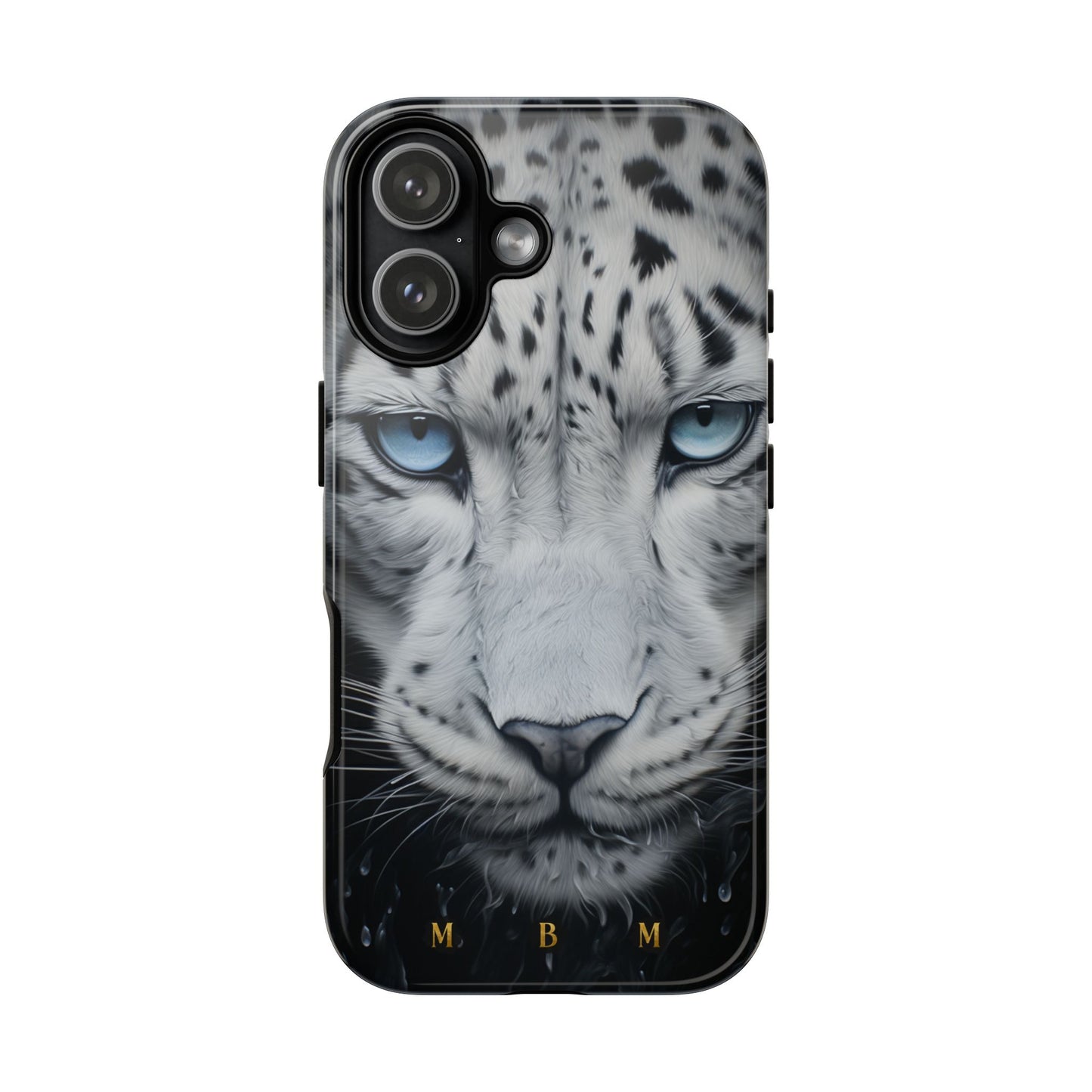 White Leopard iPhone Tough Case