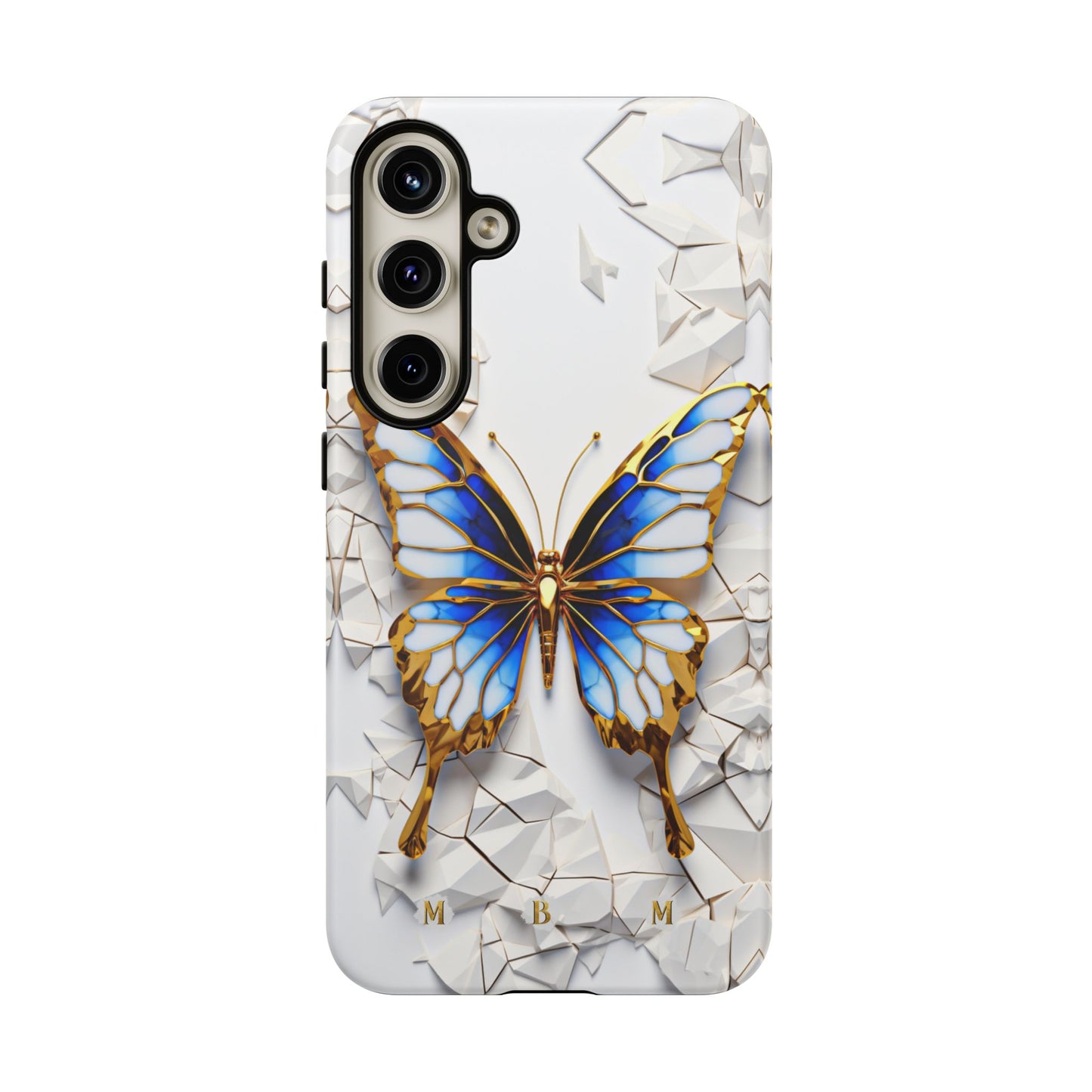 Sapphire Butterfly Samsung Galaxy S Tough Case