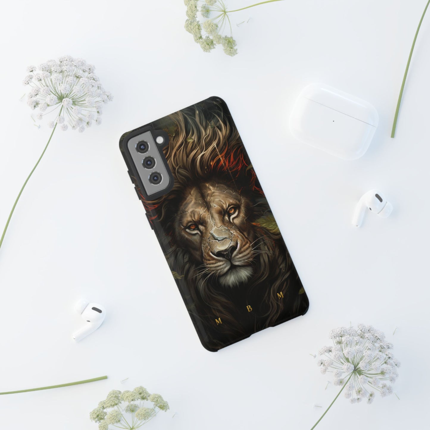 Dark Lion Samsung Galaxy S Tough Case