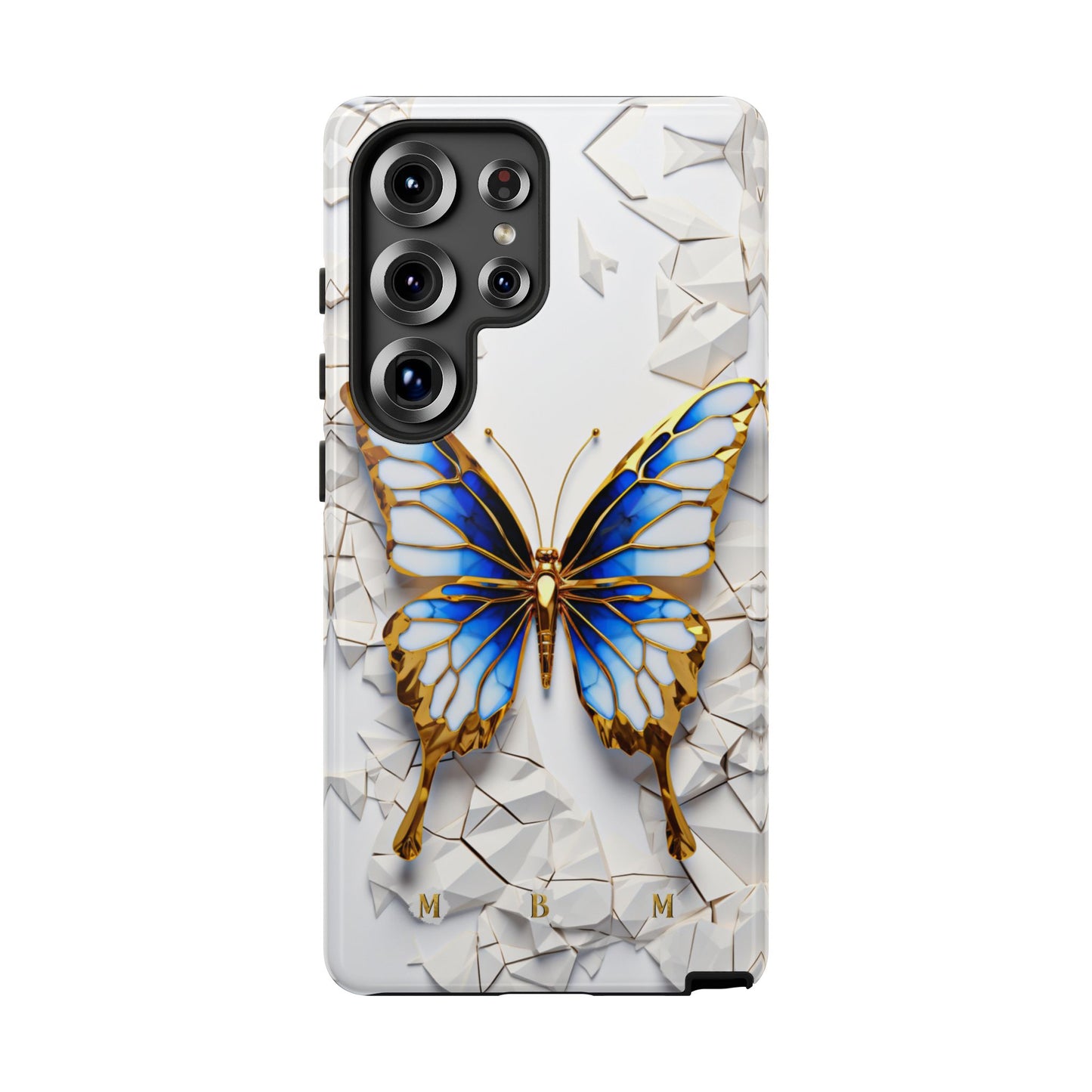 Sapphire Butterfly Samsung Galaxy S Tough Case