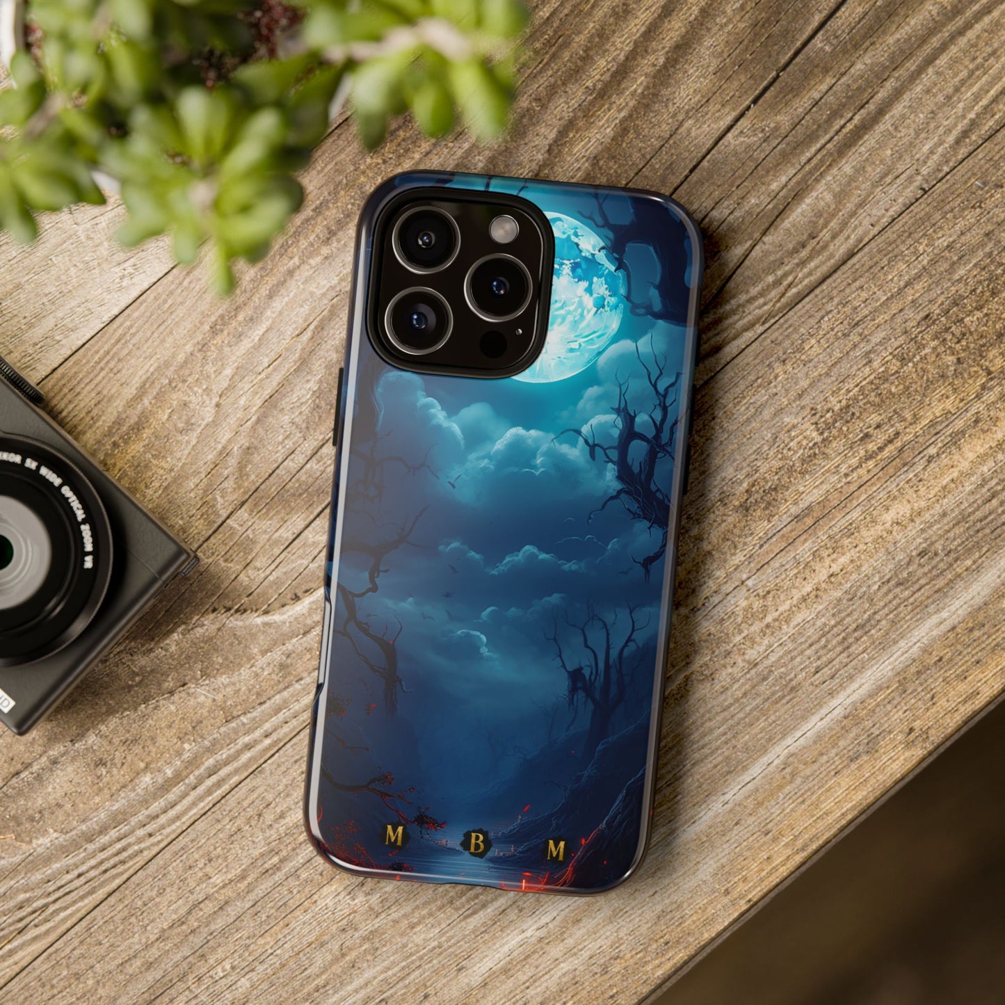 Blue Moon iPhone Tough Case