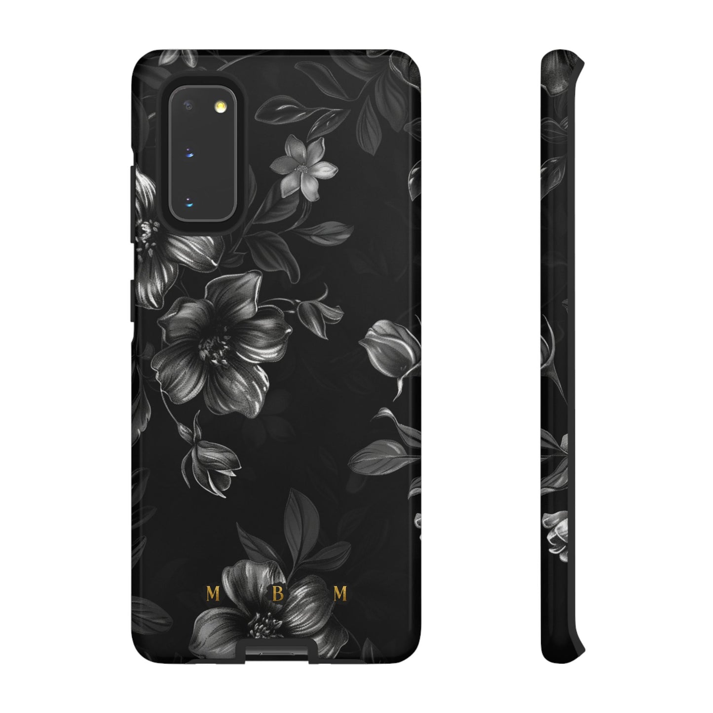 Midnight Flora Samsung Galaxy S Tough Case