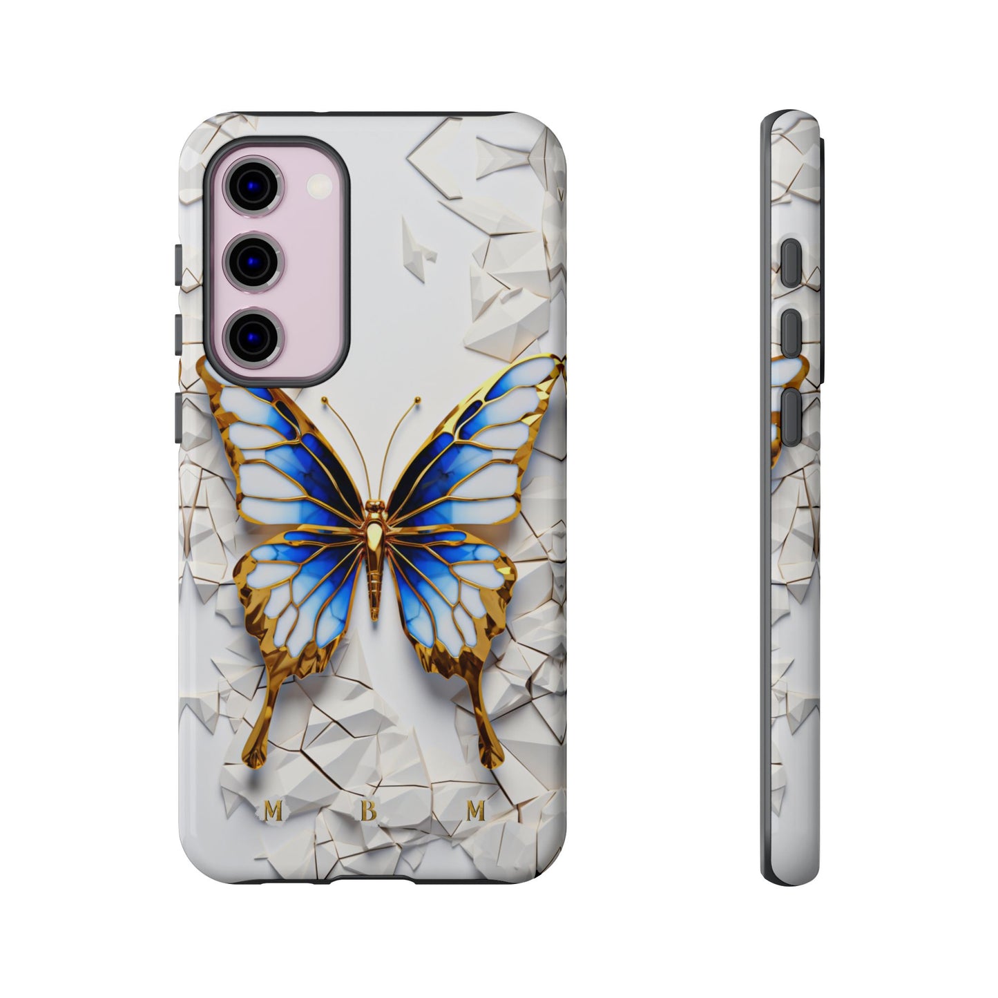 Sapphire Butterfly Samsung Galaxy S Tough Case