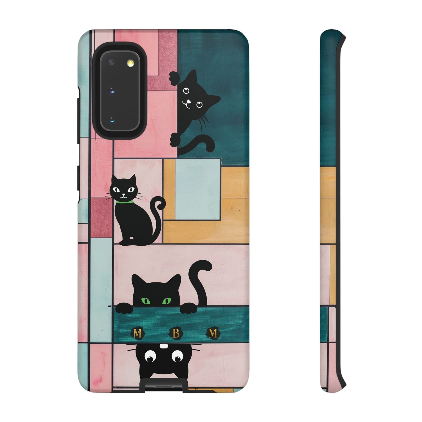 Block Cats Samsung Galaxy S Tough Case