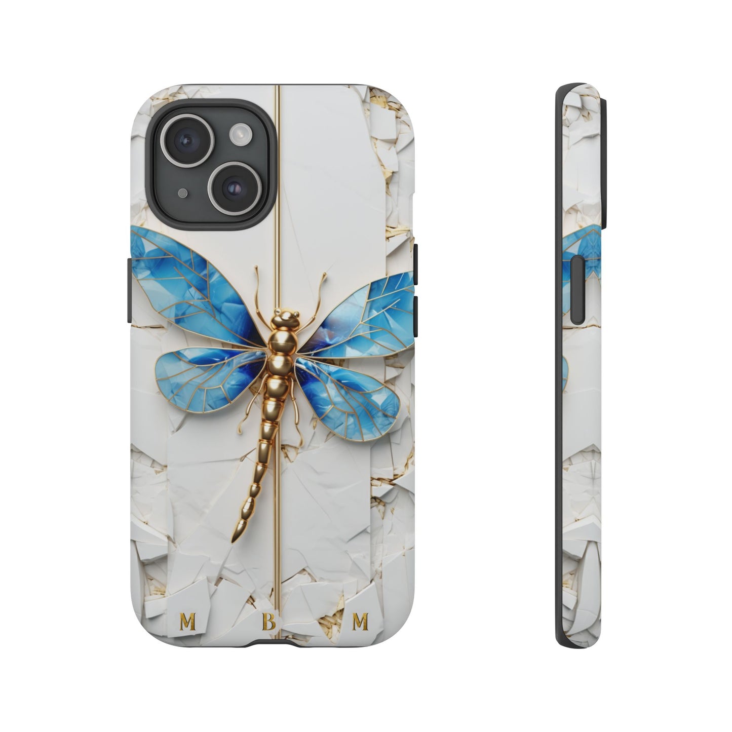 Dragonfly Blue iPhone Tough Case