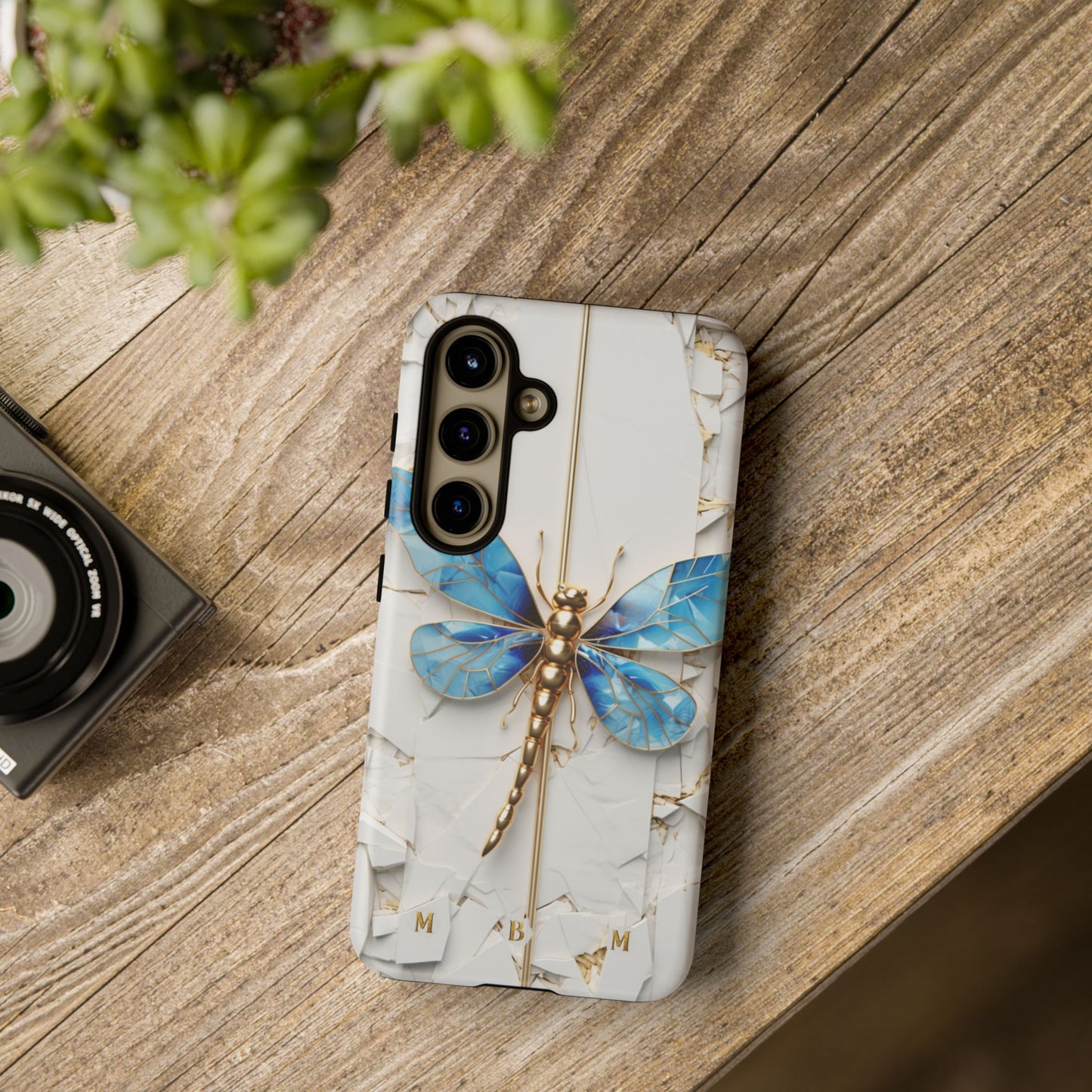 Dragonfly Blue Samsung Galaxy S Tough Case