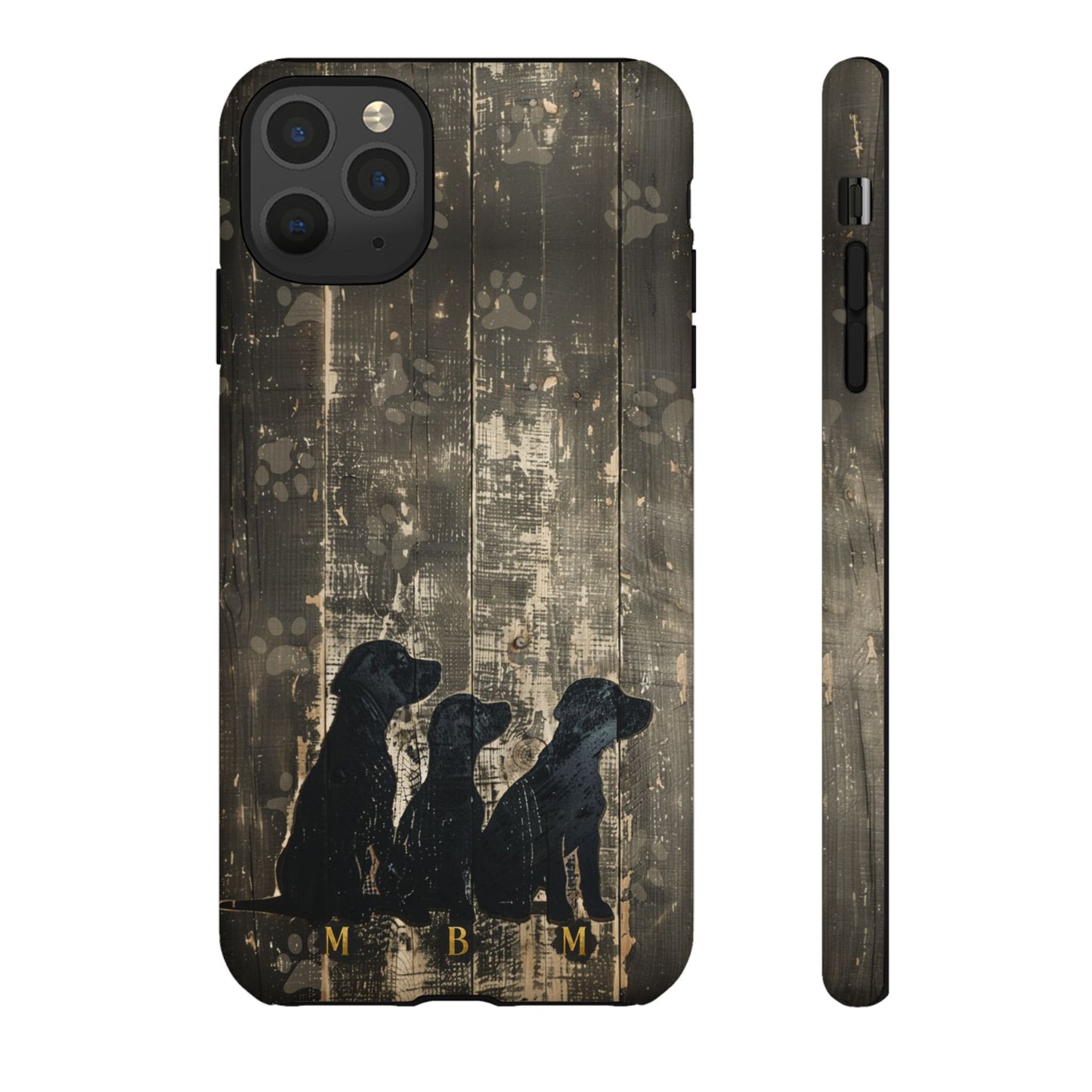 BarkWood iPhone Tough Case