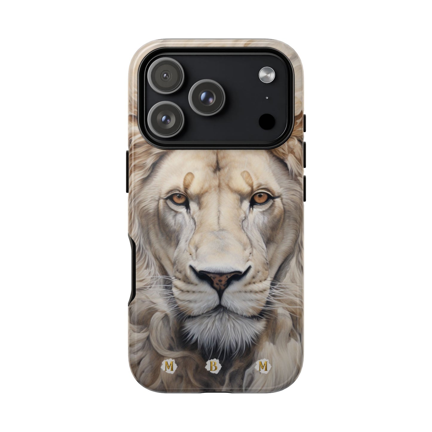 White Lion iPhone Tough Case