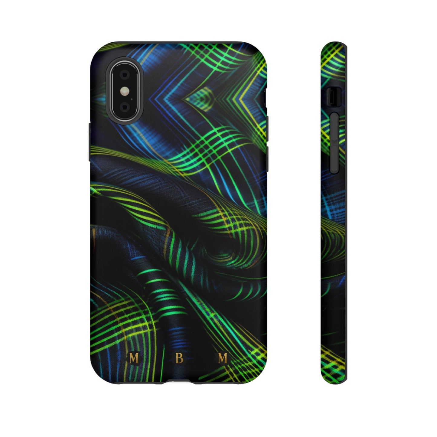 Neon Vine iPhone Tough Case