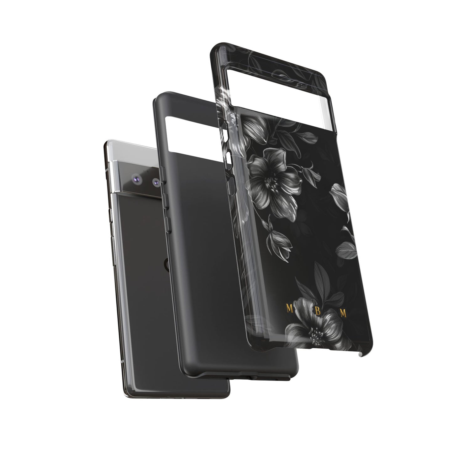 Midnight Flora Google Pixel Tough Case
