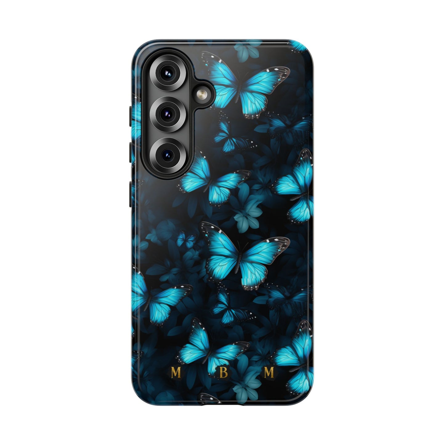 Blue Butterflies Samsung Galaxy S Tough Case