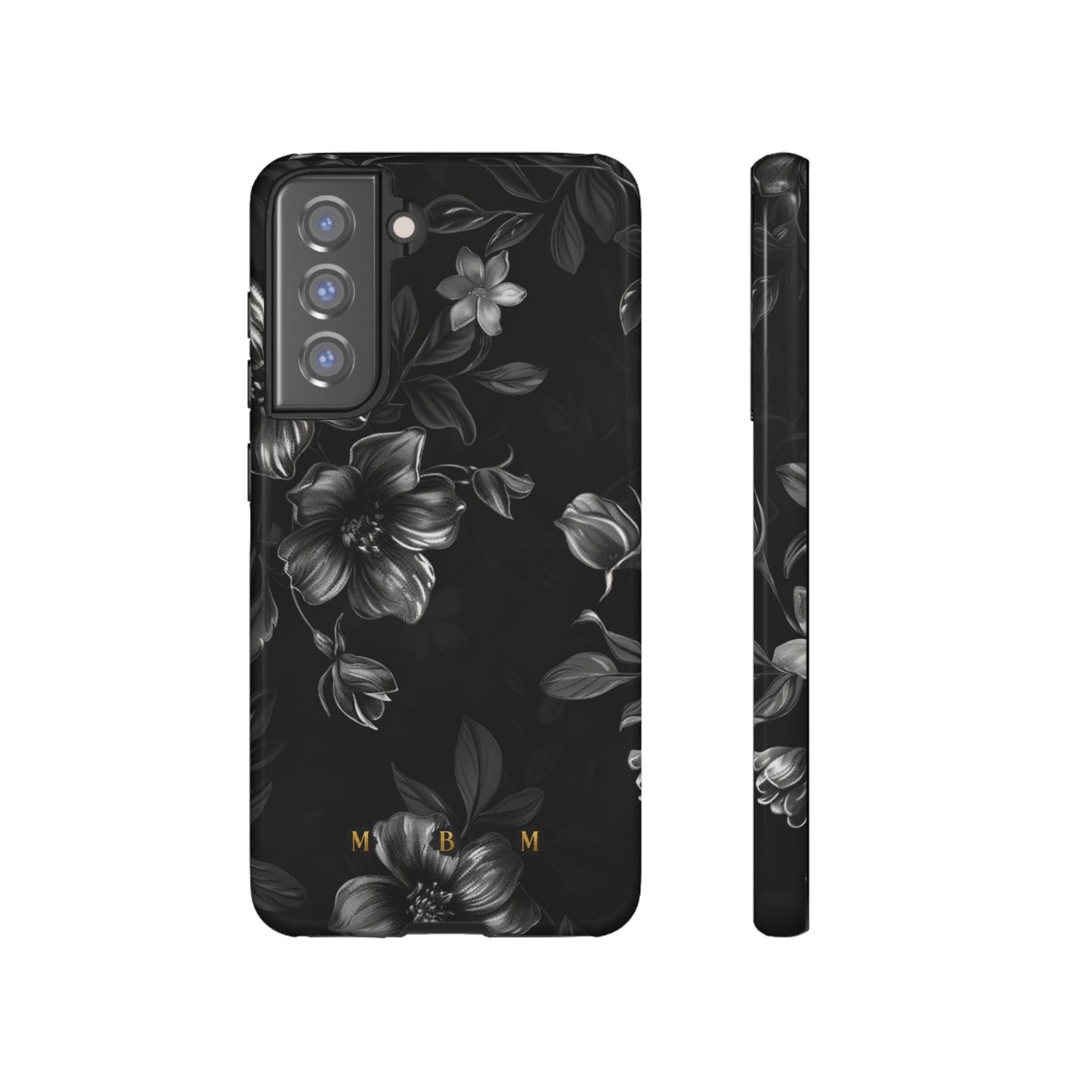 Midnight Flora Samsung Galaxy S Tough Case