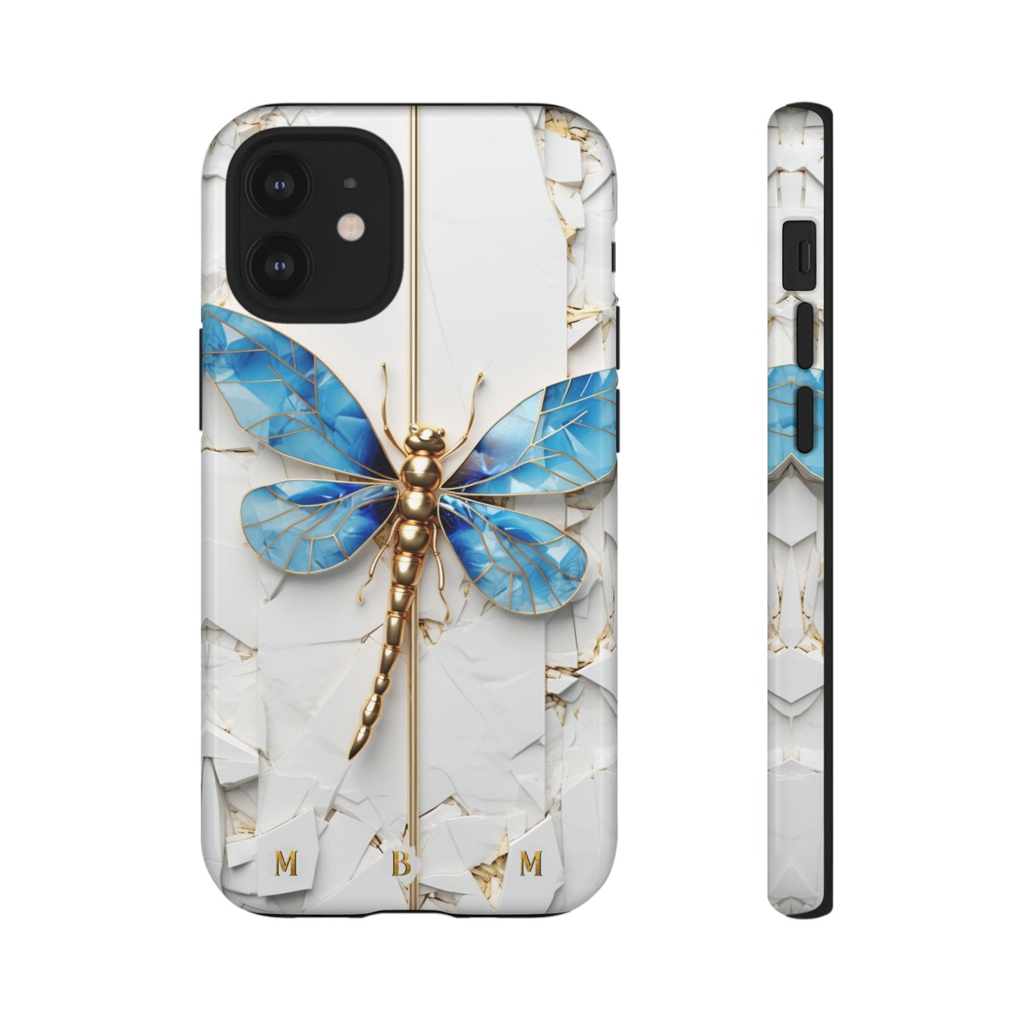 Dragonfly Blue iPhone Tough Case