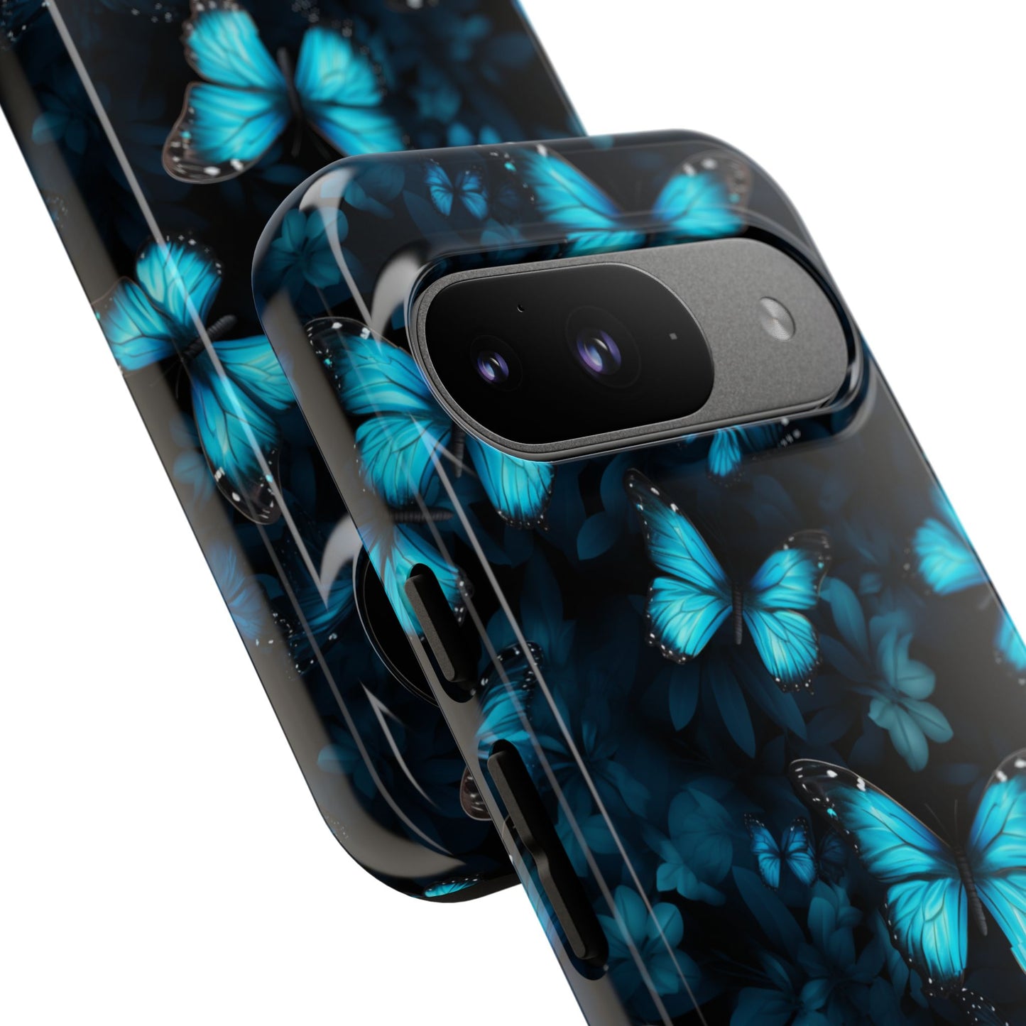Blue Butterflies Google Pixel Tough Case
