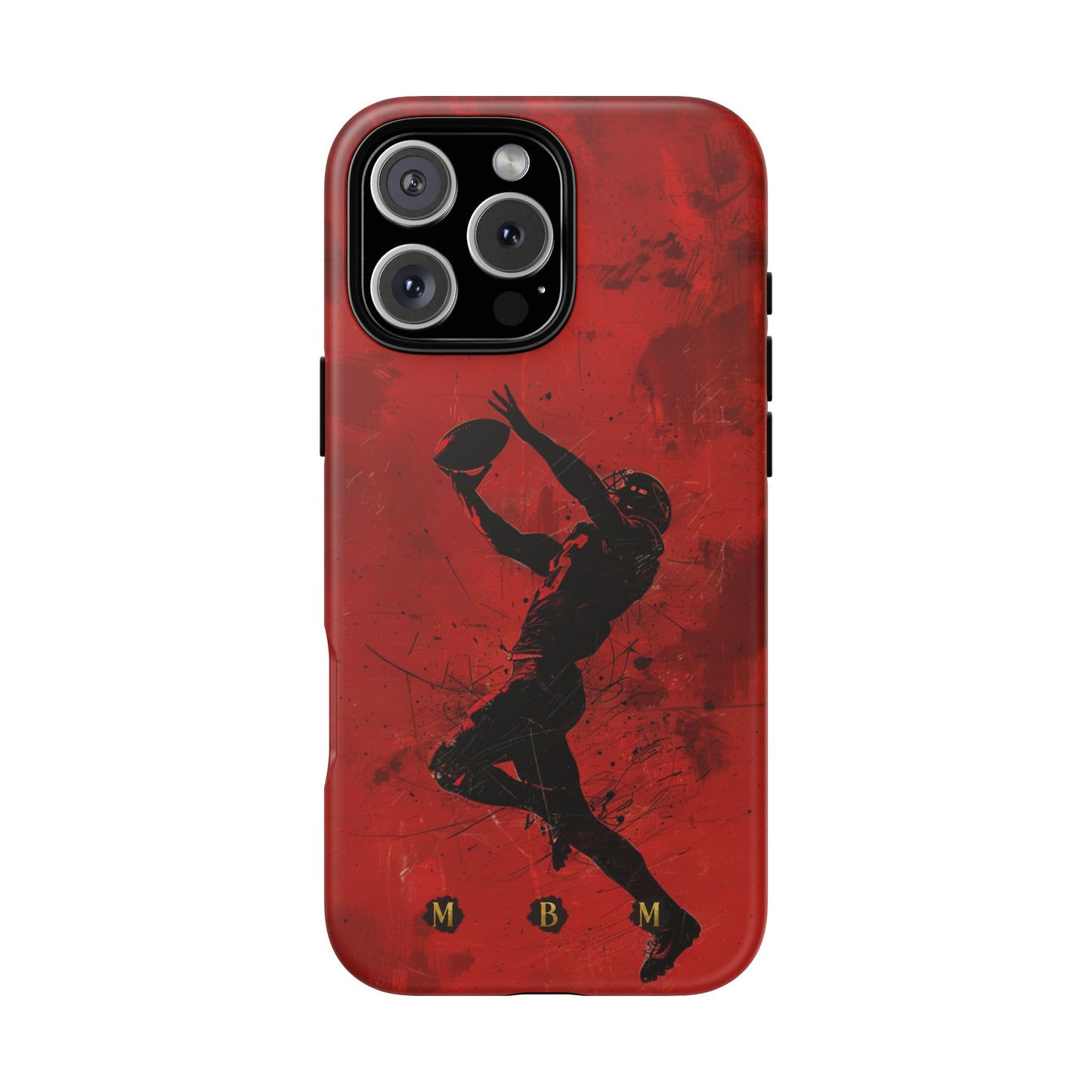 Red 1st & 10 iPhone Tough Case