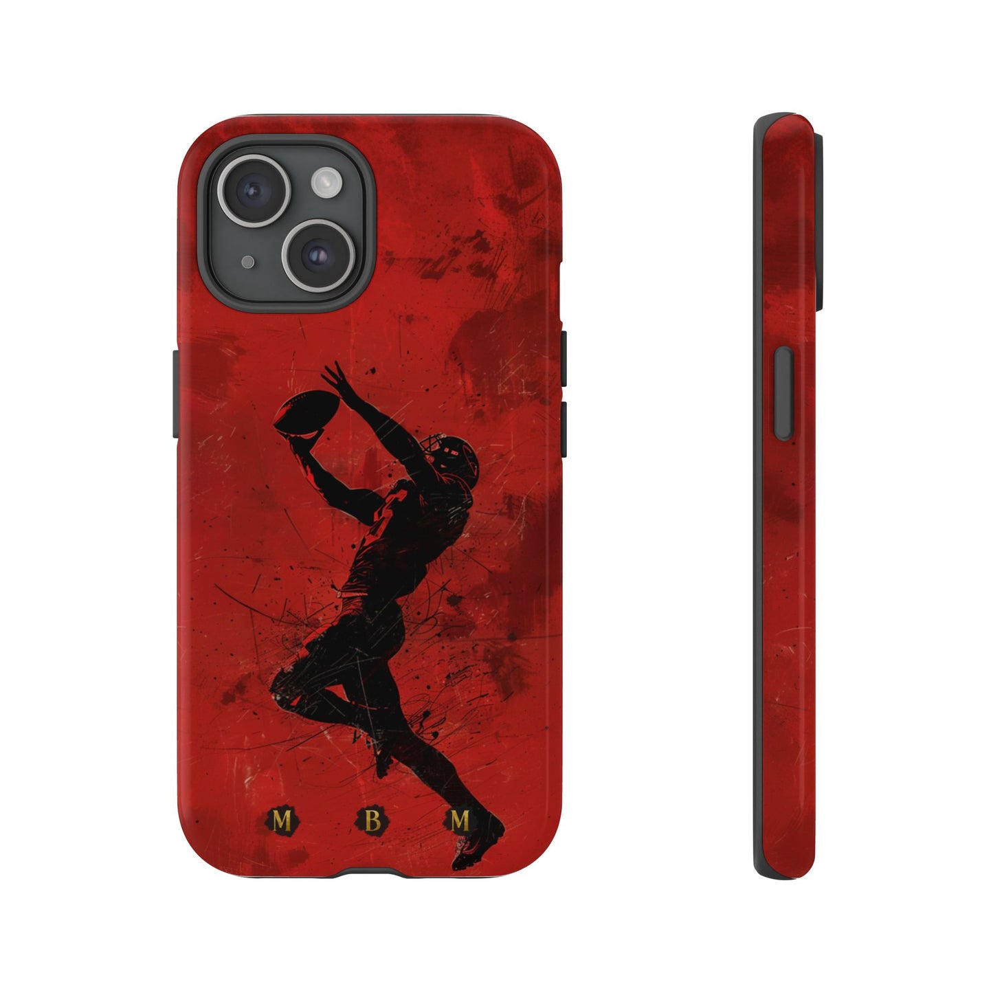 Red 1st & 10 iPhone Tough Case