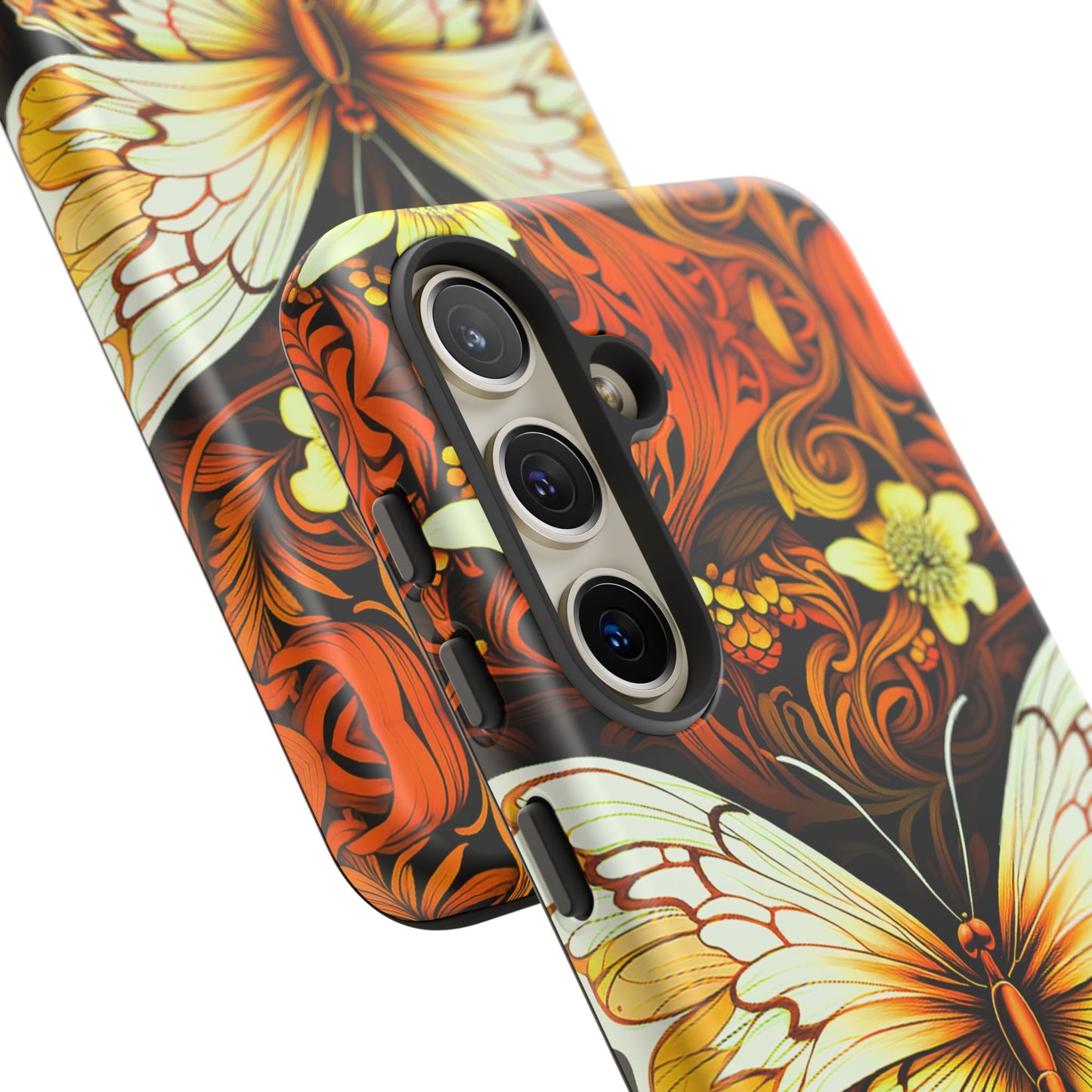 Vintage Orange Samsung Galaxy S Tough Case