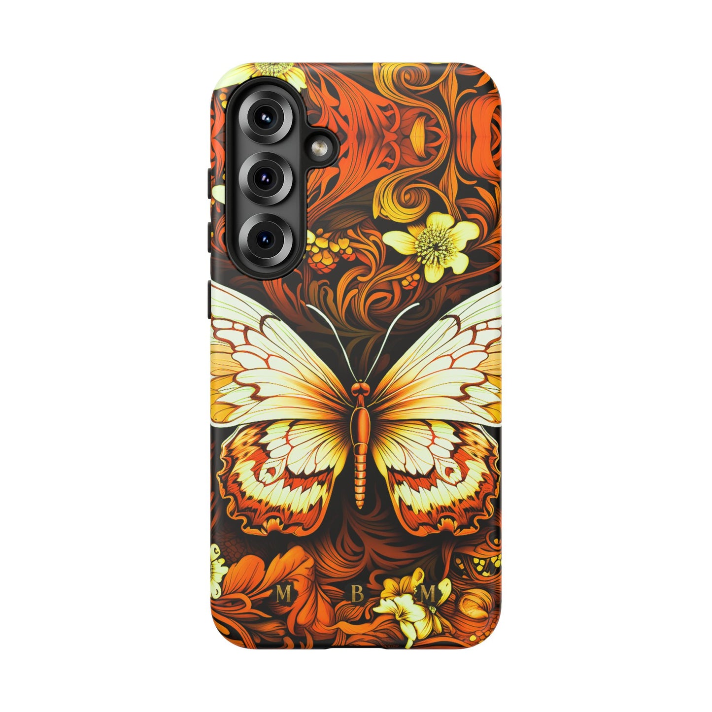 Vintage Orange Samsung Galaxy S Tough Case