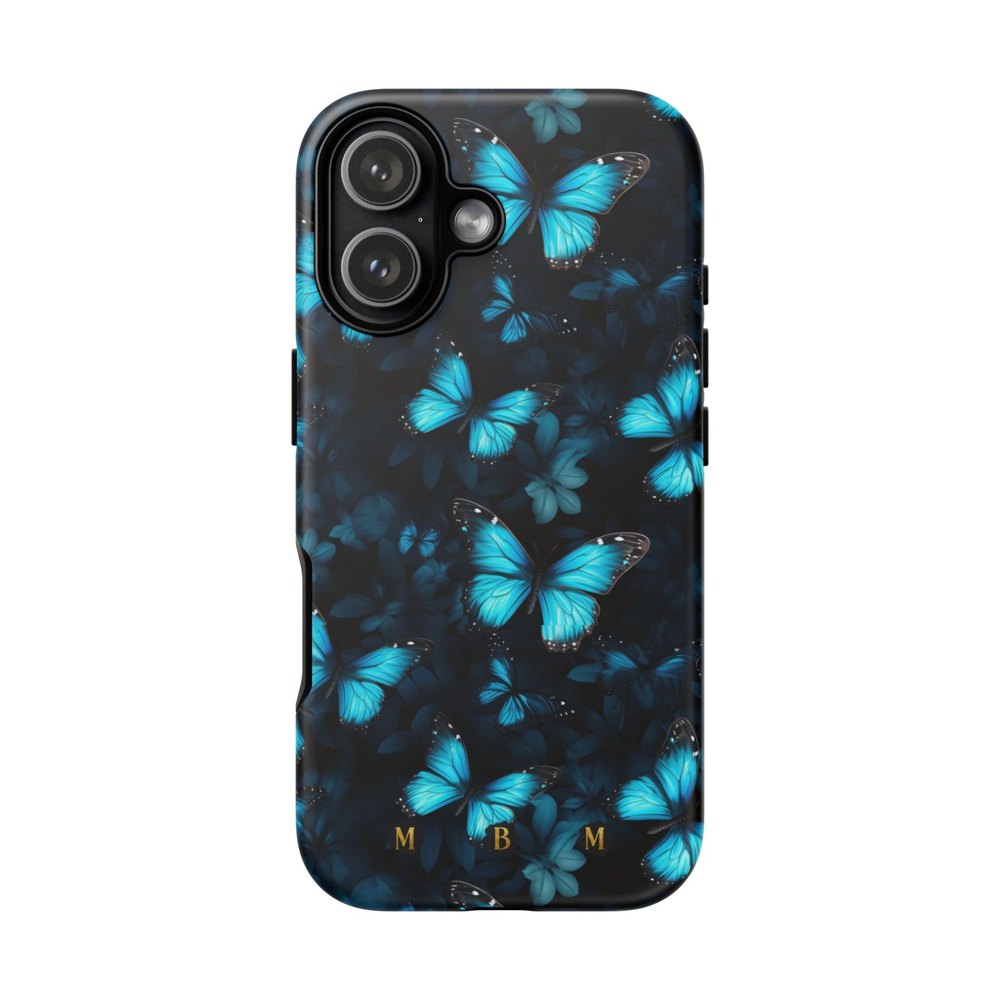 Blue Butterflies iPhone Tough Case