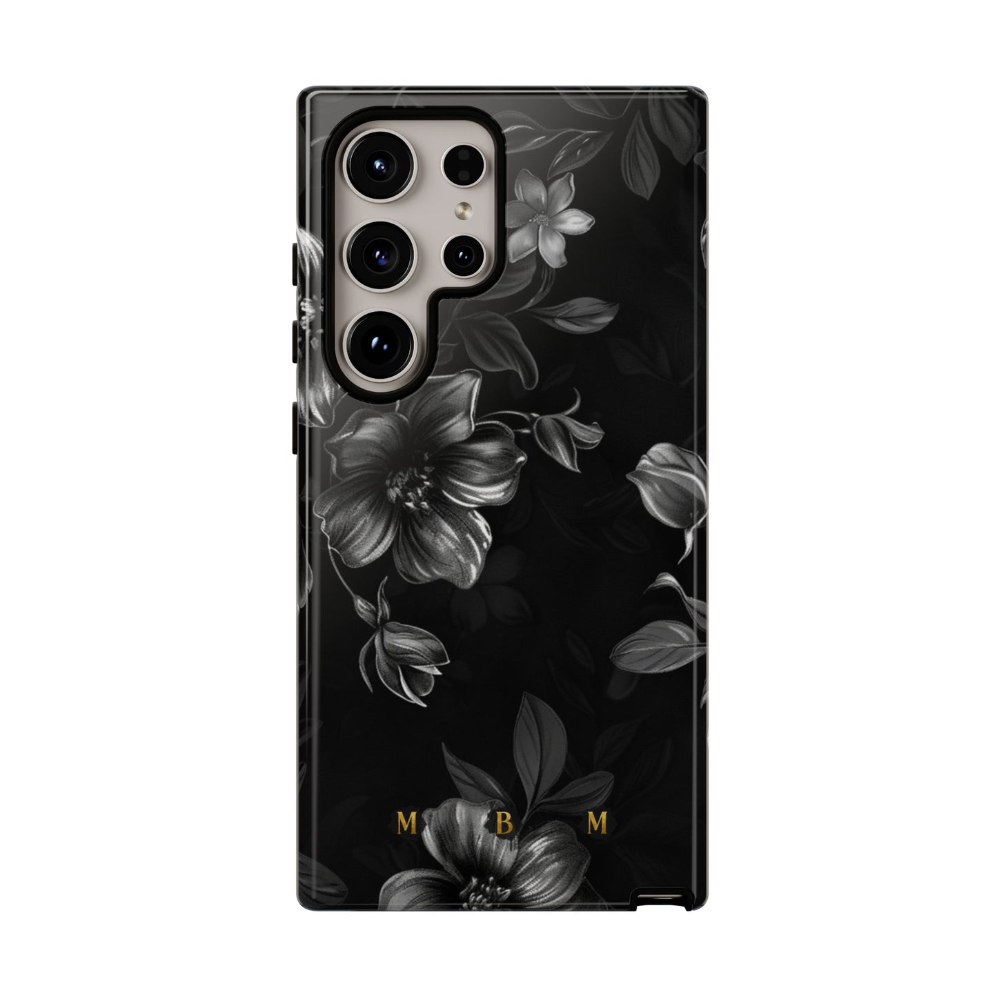 Midnight Flora Samsung Galaxy S Tough Case