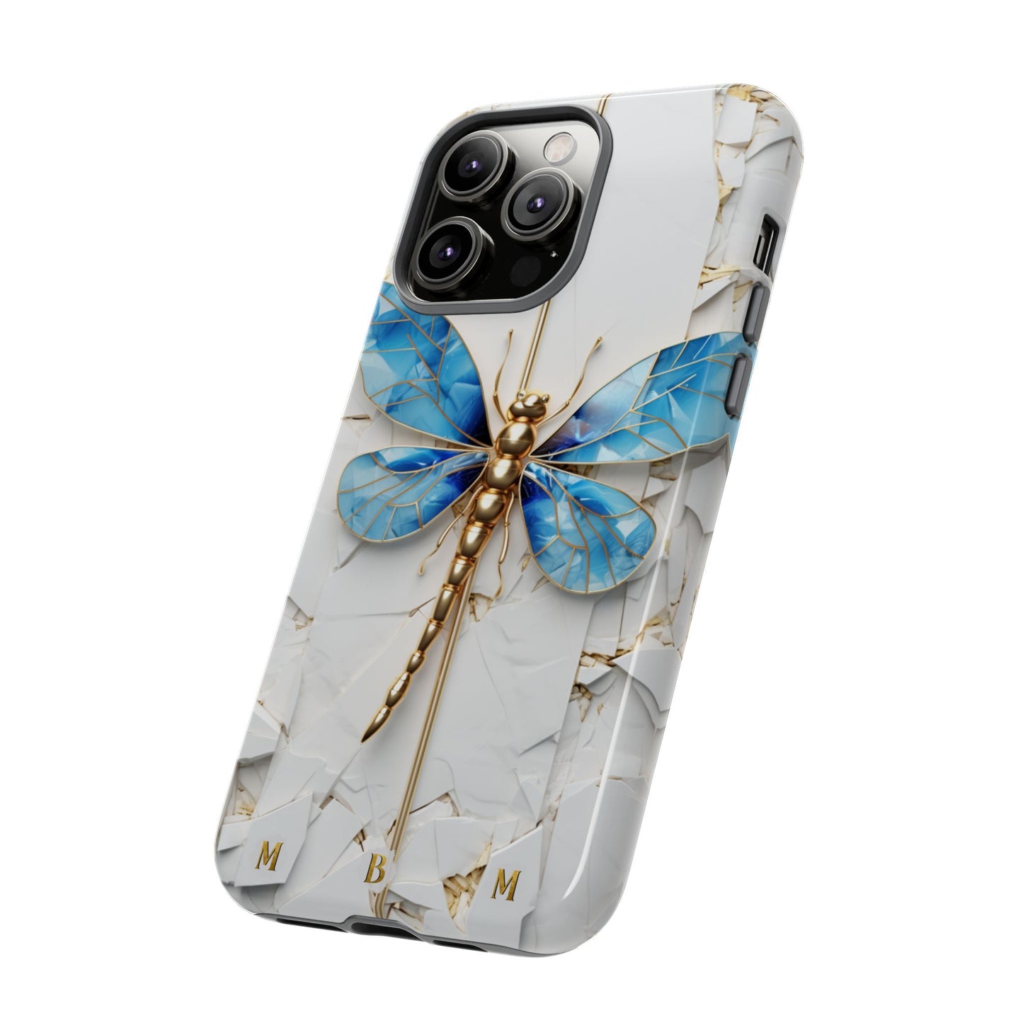 Dragonfly Blue iPhone Tough Case