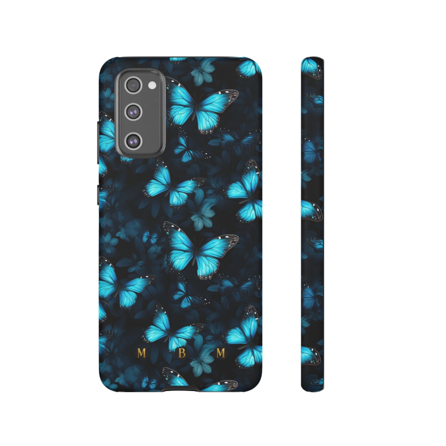 Blue Butterflies Samsung Galaxy S Tough Case