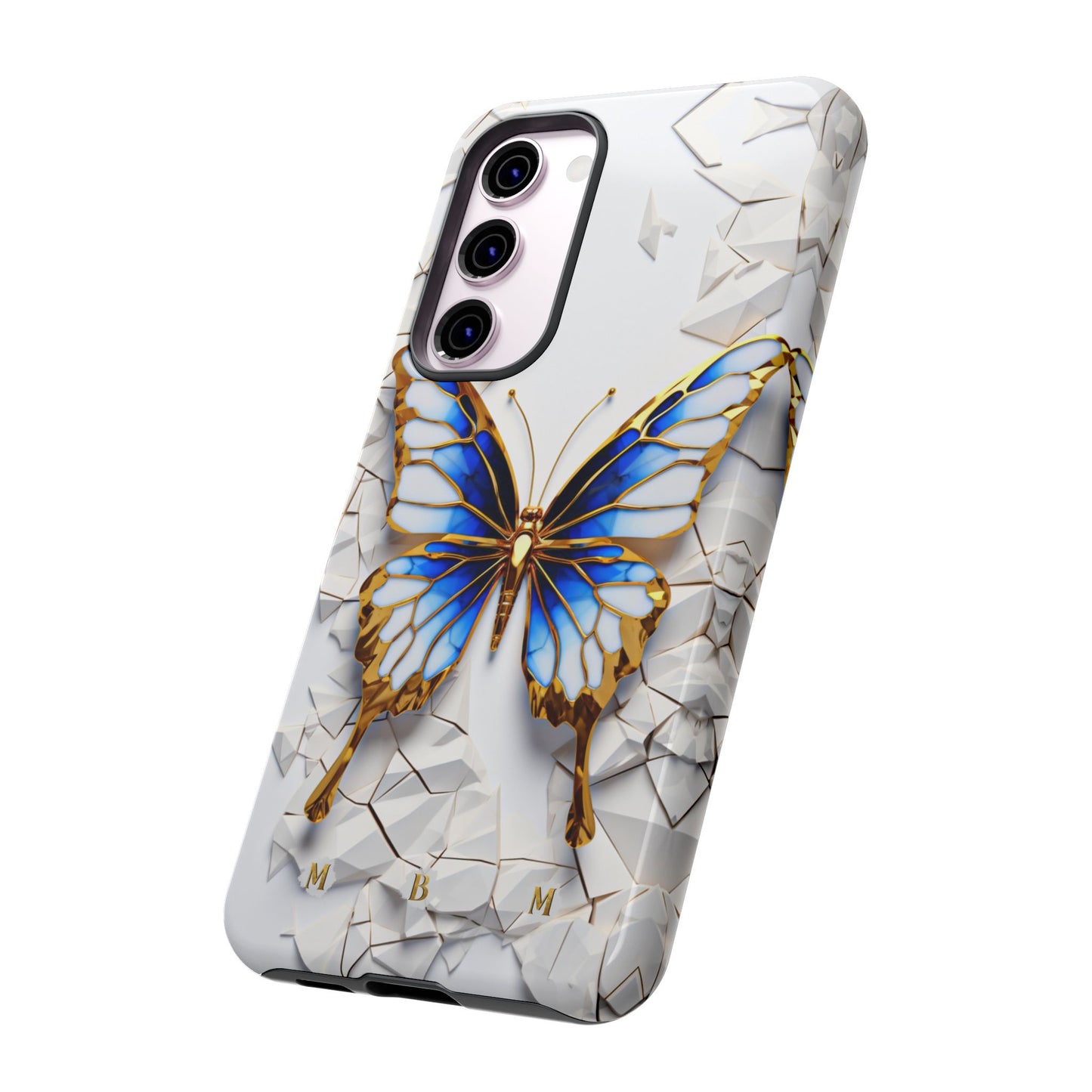 Sapphire Butterfly Samsung Galaxy S Tough Case