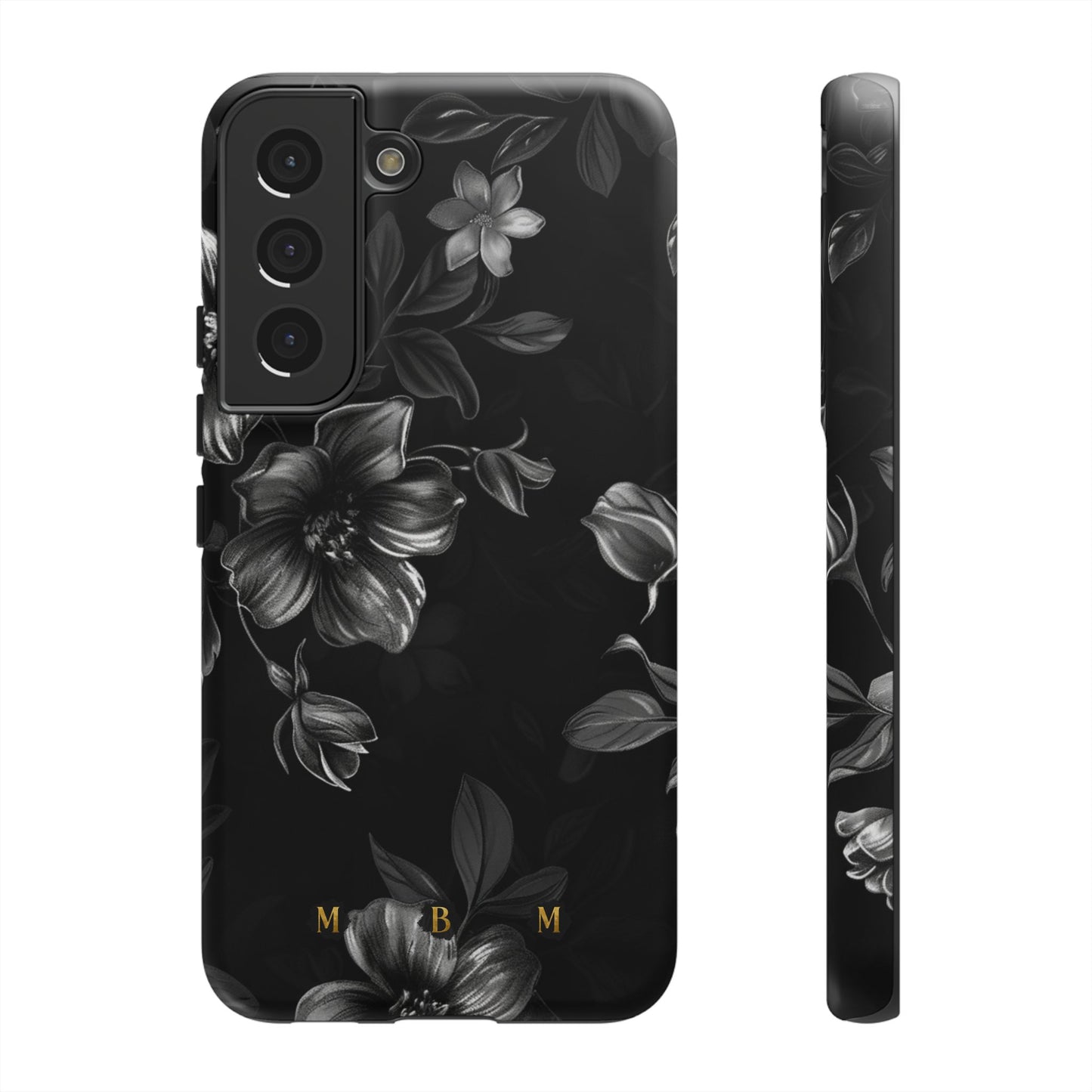Midnight Flora Samsung Galaxy S Tough Case