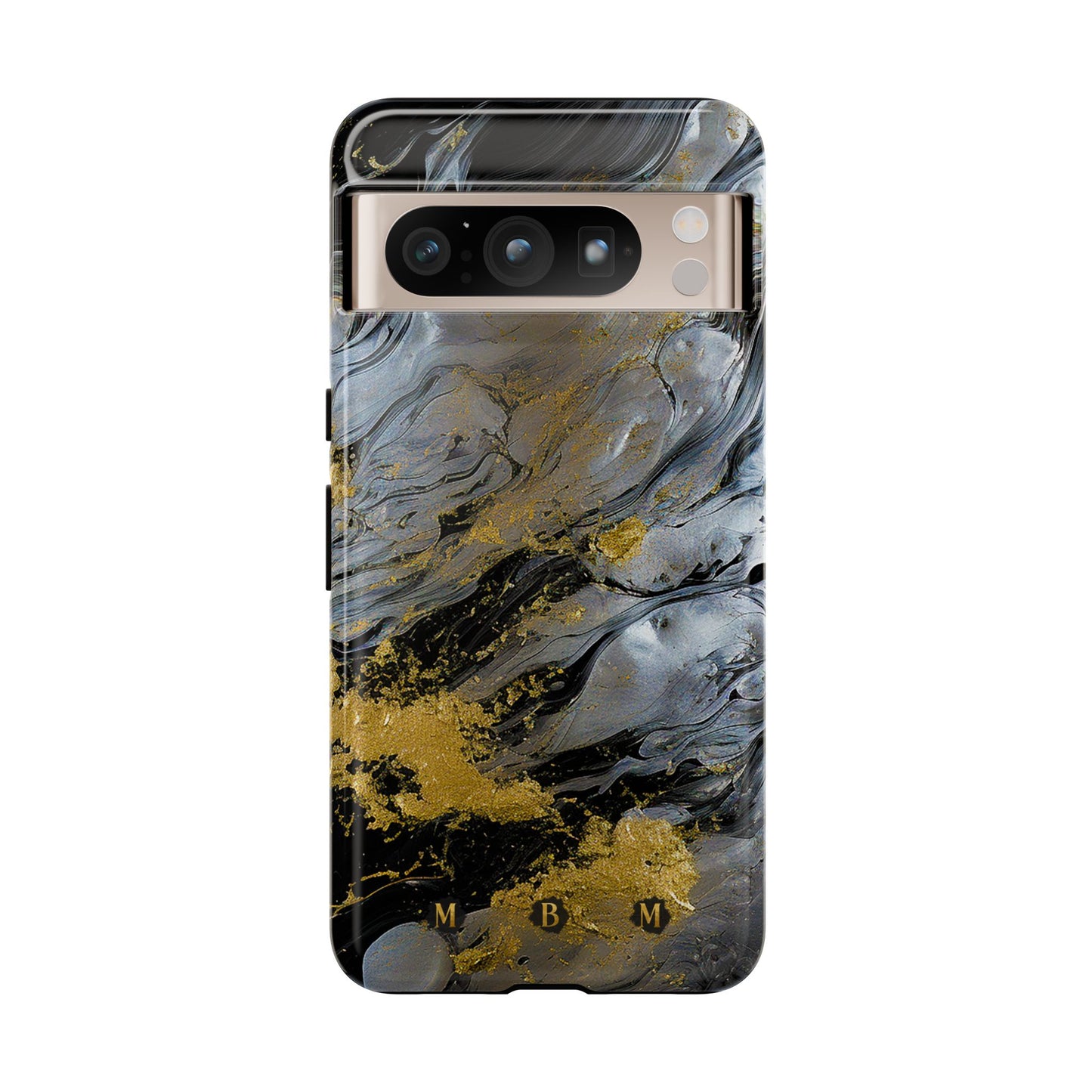 Tarnished Silver Google Pixel Tough Case