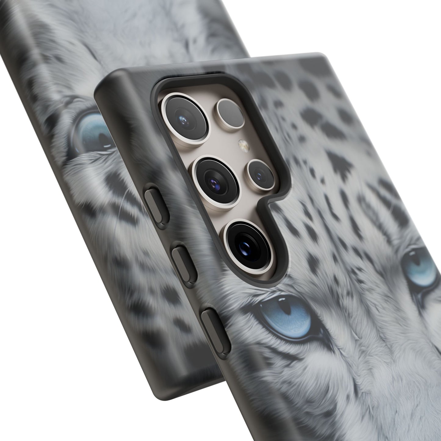 White Leopard Samsung Galaxy S Tough Case