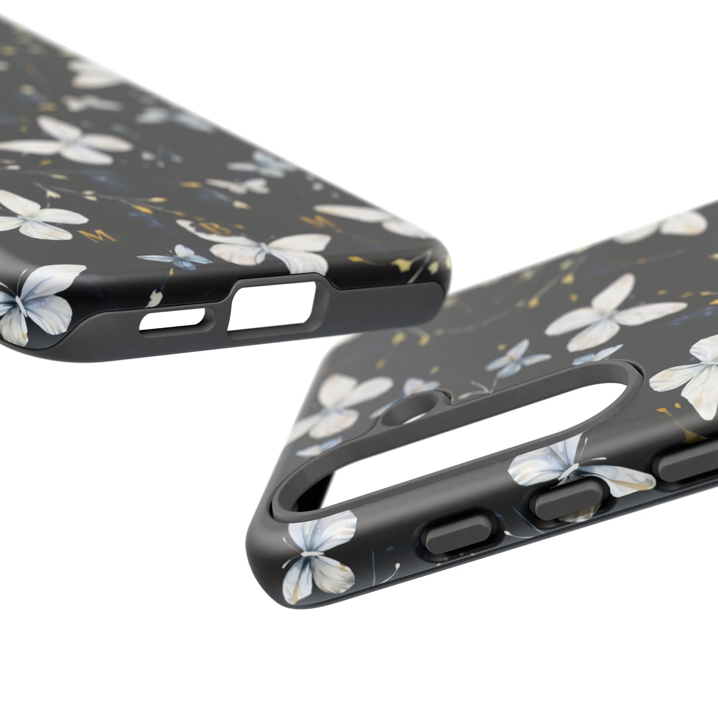 White Butterflies Samsung Galaxy S Tough Case