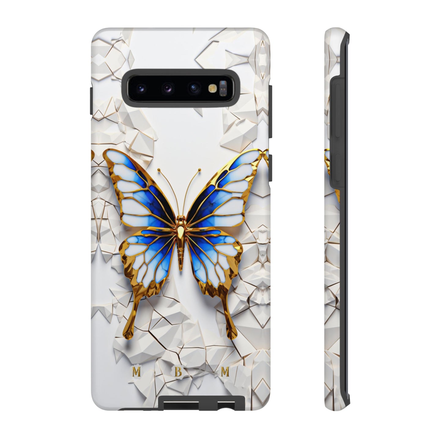 Sapphire Butterfly Samsung Galaxy S Tough Case