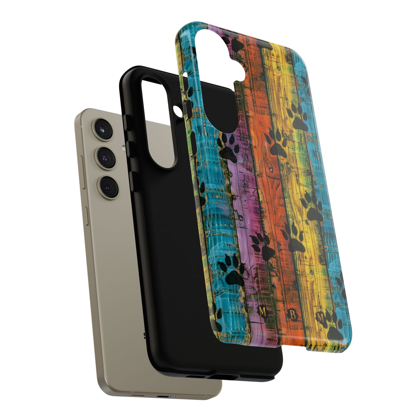 Rainbow Paws Samsung Galaxy S Tough Case