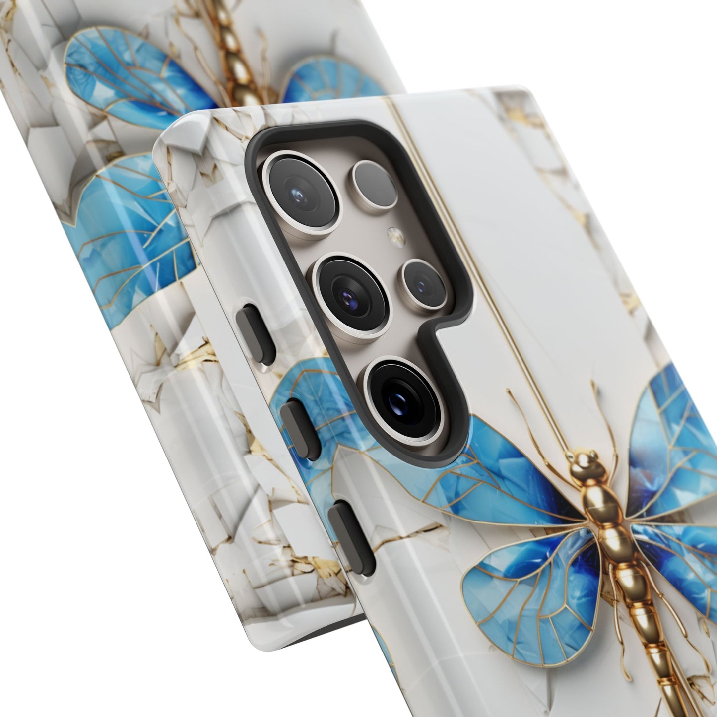 Dragonfly Blue Samsung Galaxy S Tough Case