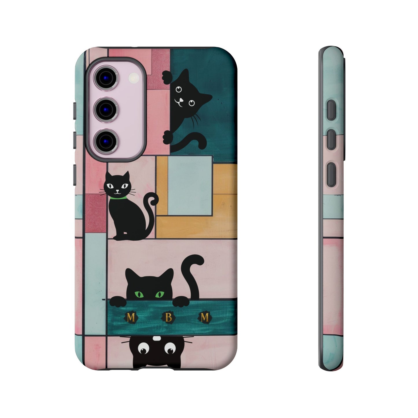 Block Cats Samsung Galaxy S Tough Case