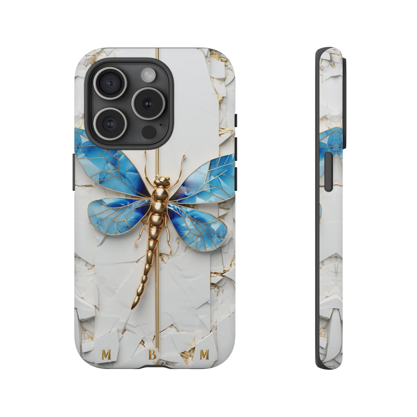 Dragonfly Blue iPhone Tough Case