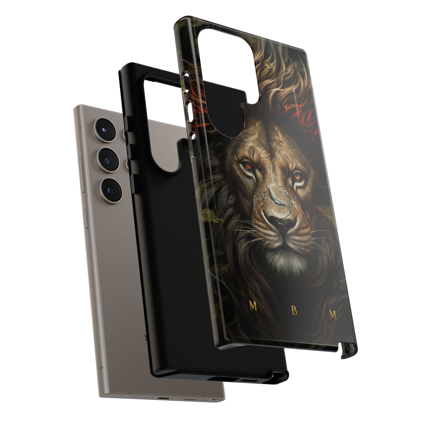 Dark Lion Samsung Galaxy S Tough Case
