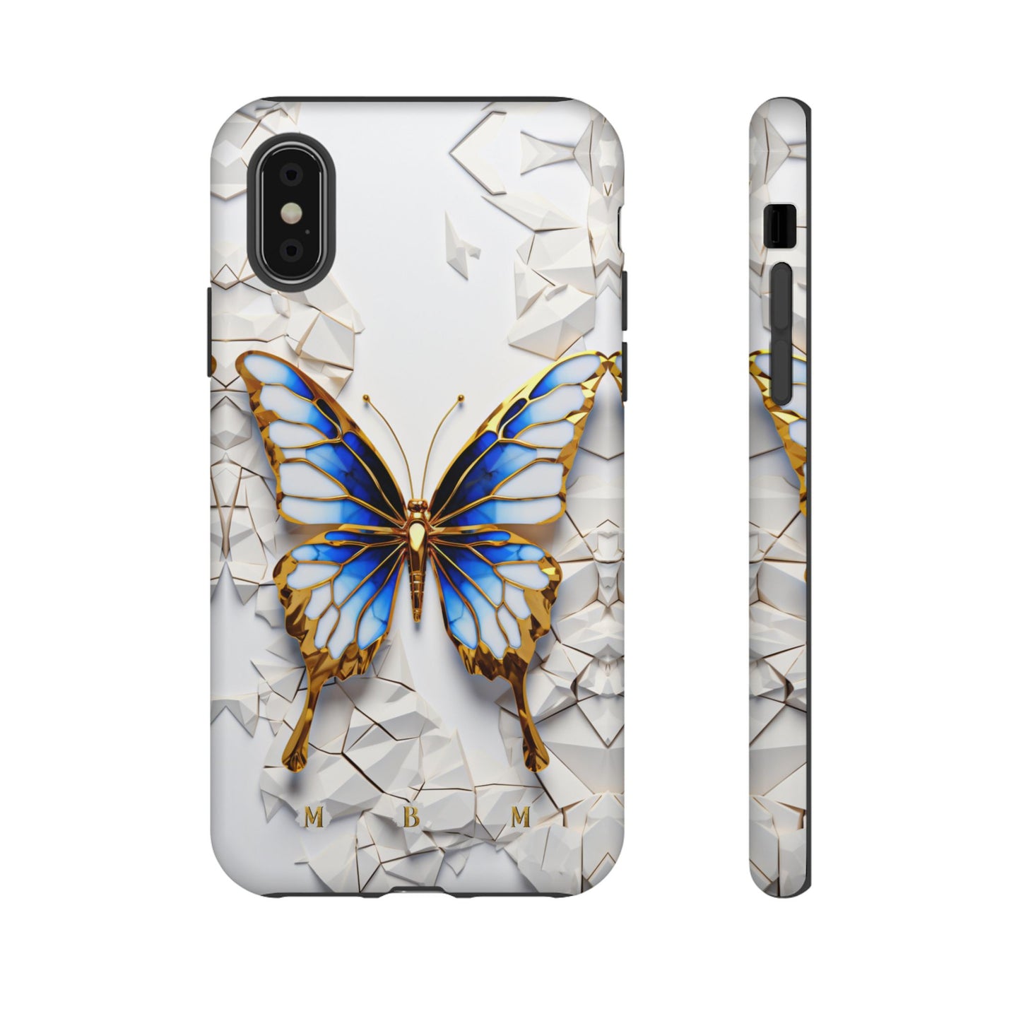 Sapphire Butterfly iPhone Tough Case